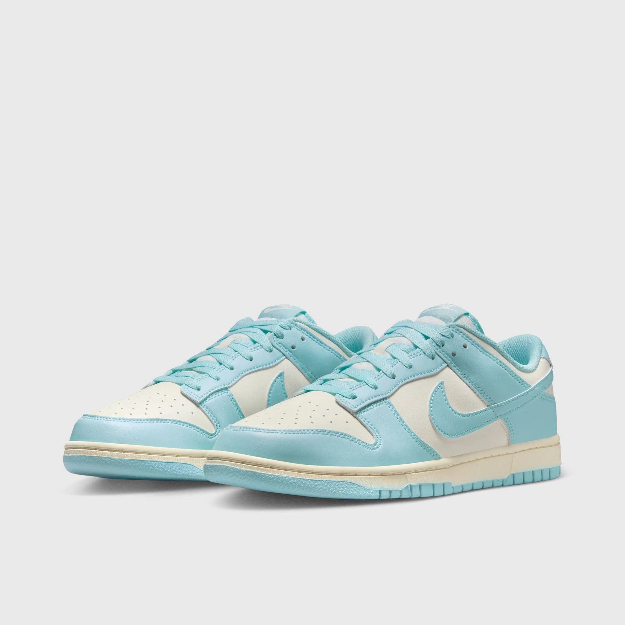 Optimal Comfort Full Length Air Channel Nike Dunk Low Retro Pale Ivory / Glacier Blue