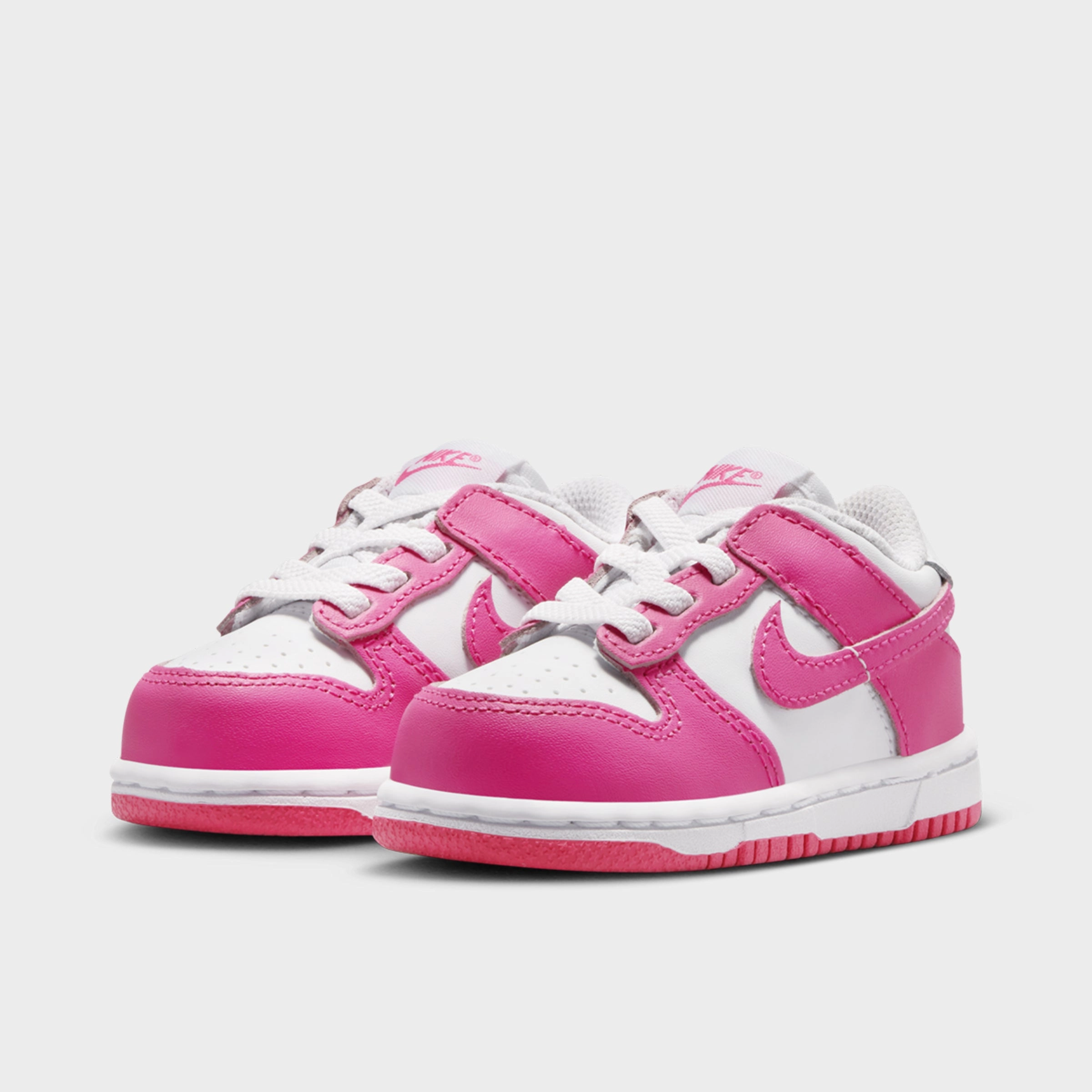 Nike Dunk Low TD White / Laser Fuchsia Pressure Mapped Midsole