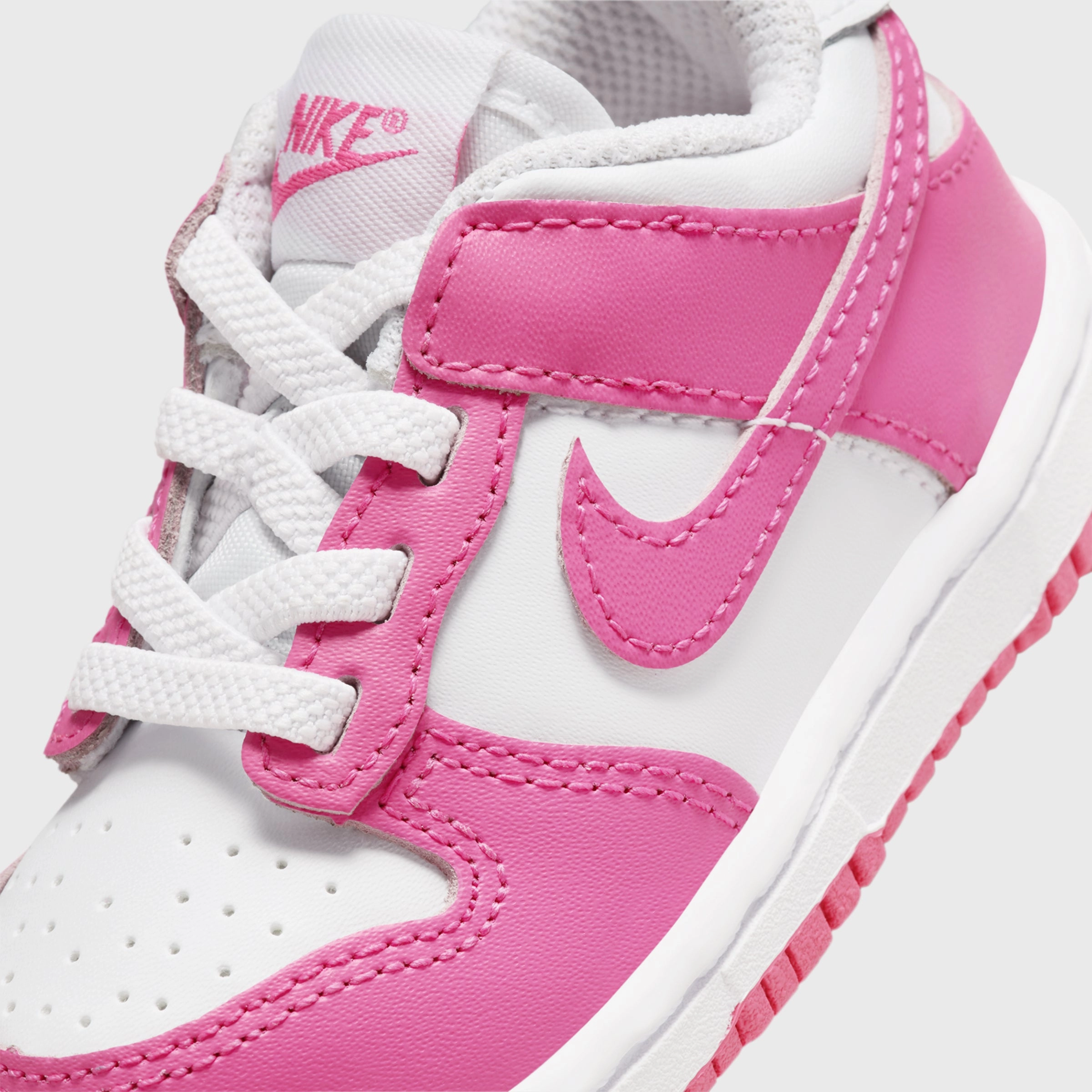 All Day Nike Dunk Low TD White / Laser Fuchsia