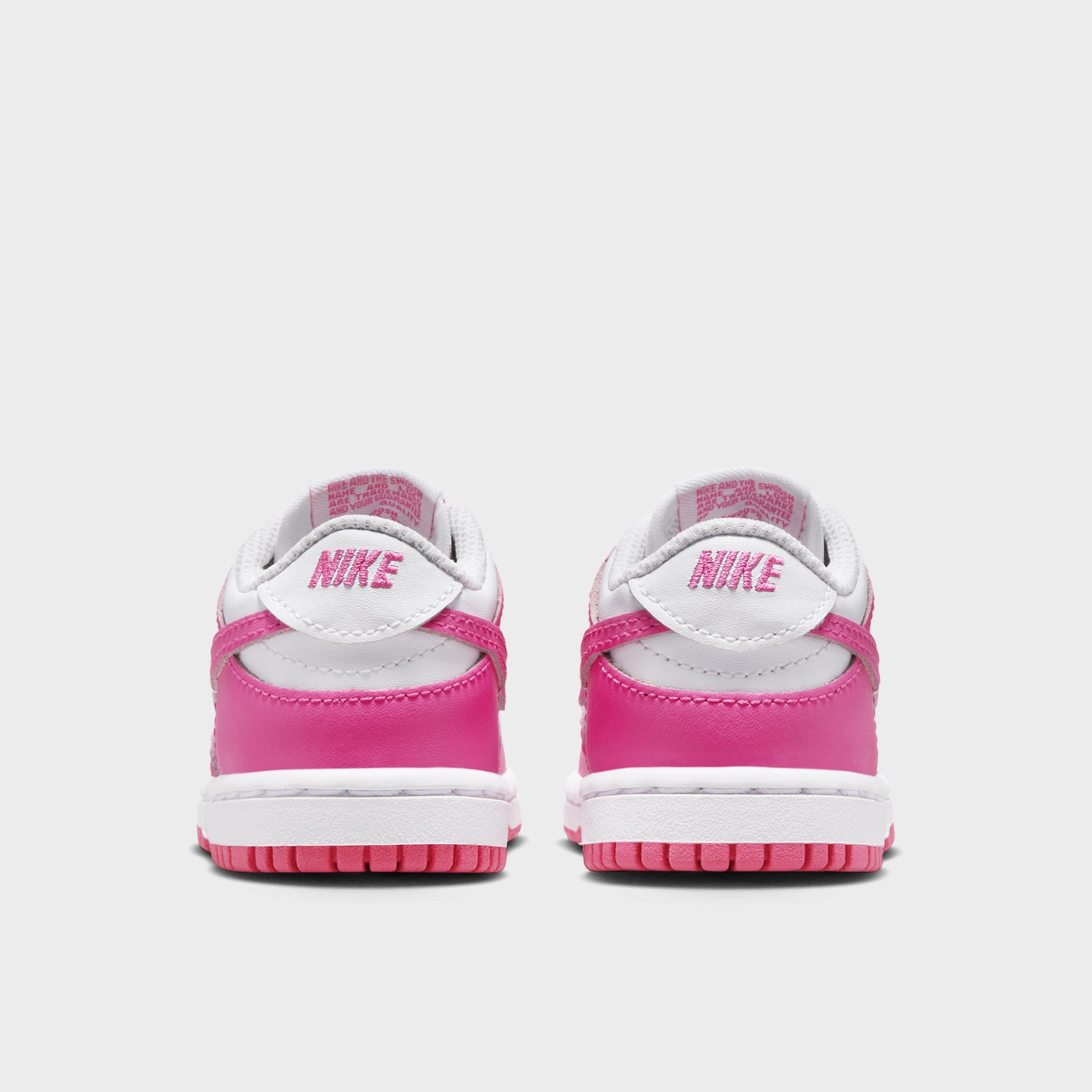 Quick Lace Mechanism Nike Dunk Low TD White / Laser Fuchsia