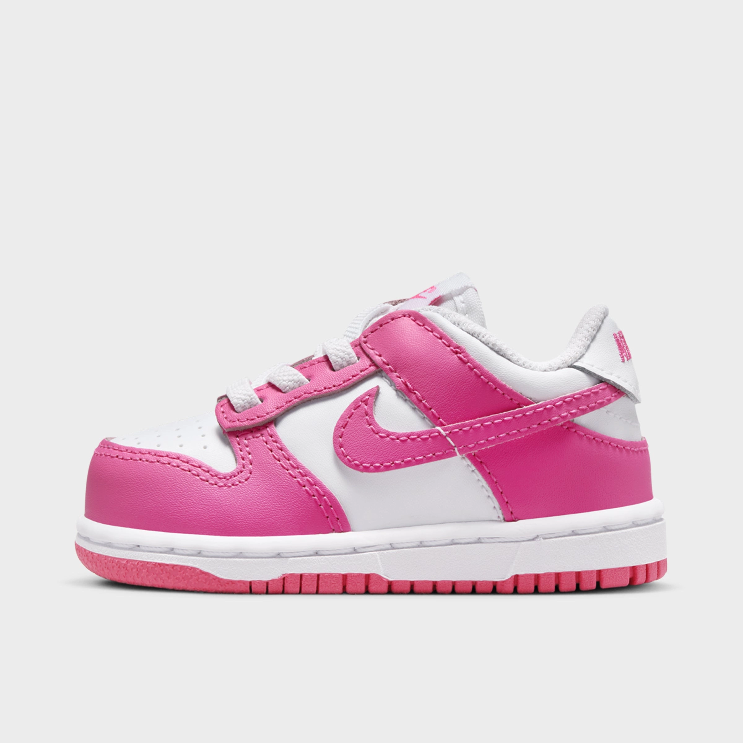 Fast Rebound Nike Dunk Low TD White / Laser Fuchsia