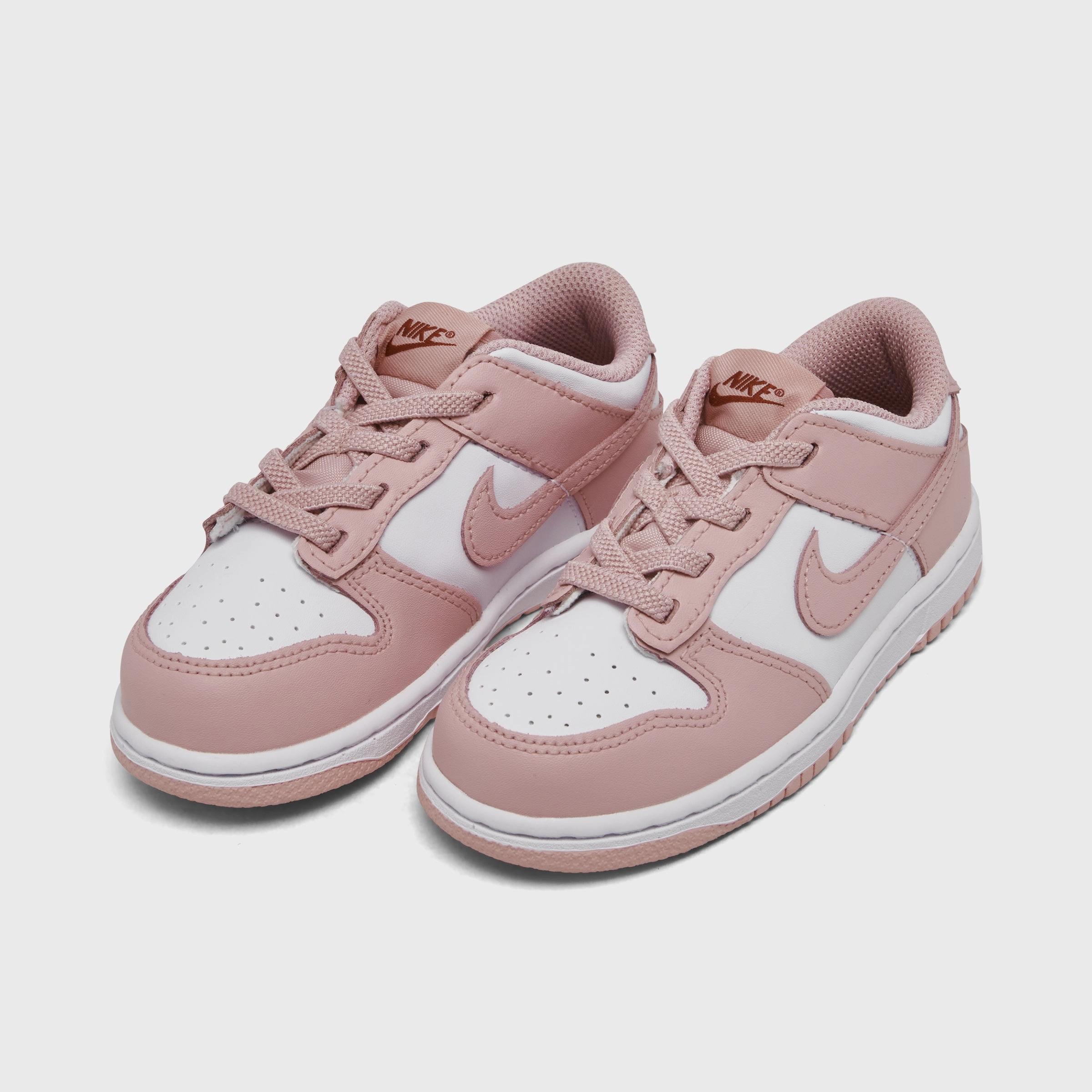 Nike Dunk Low TD White / Pink Glaze - Pomegranate Anti Odor Treatment Quick Flex Shoes