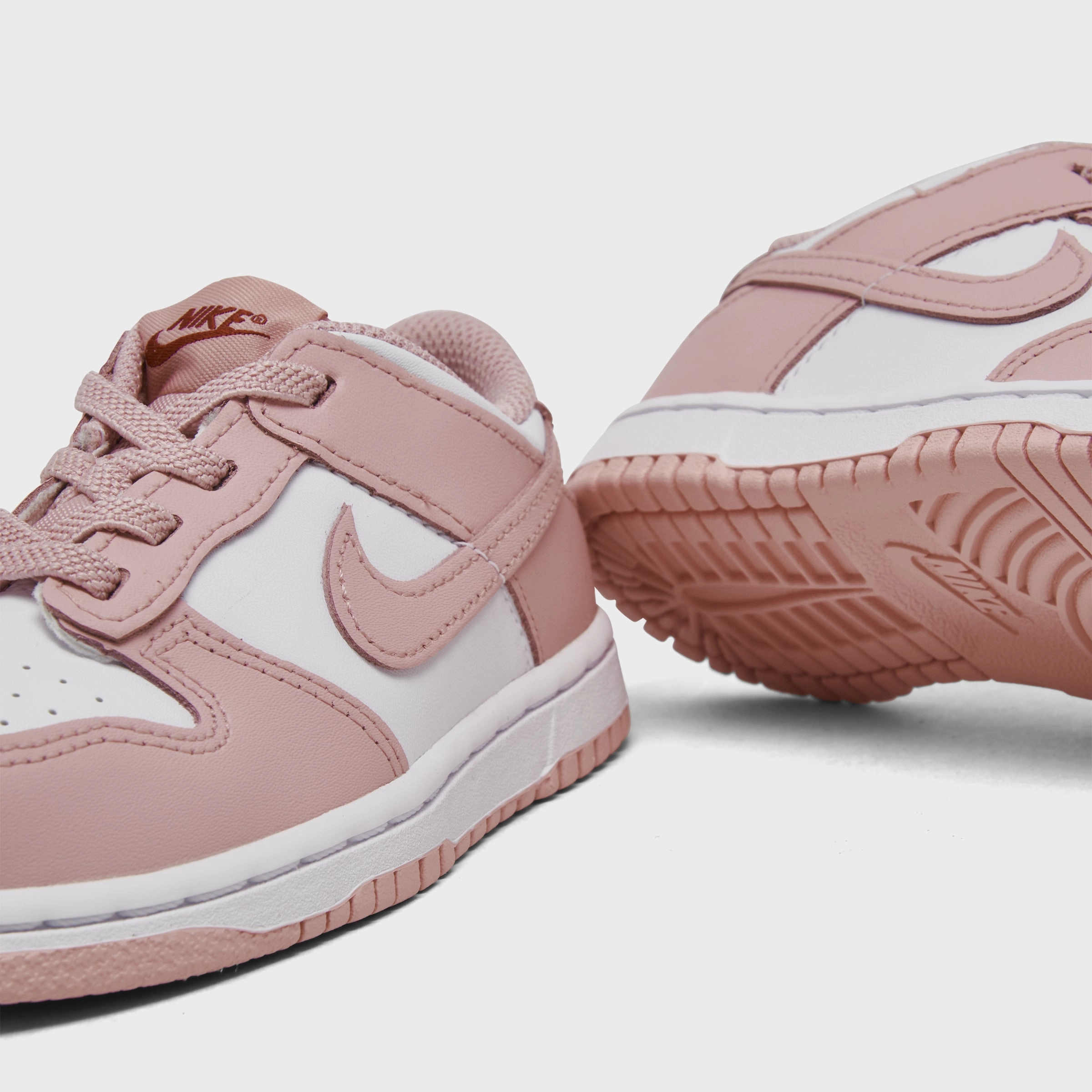 Nike Dunk Low TD White / Pink Glaze - Pomegranate Ultra Responsive Midsole