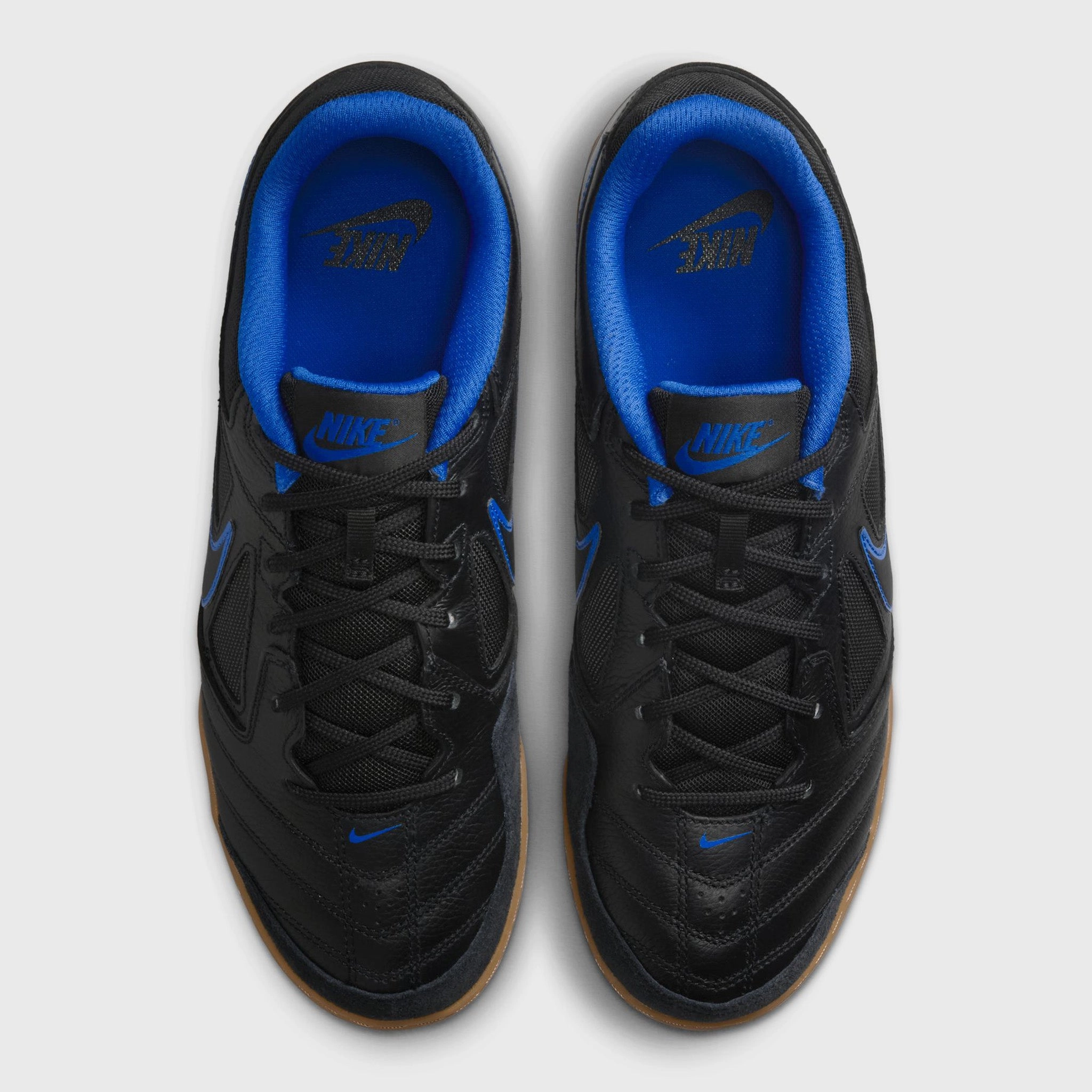 Nike Gato Black / Royal Blue - Gum Light Brown Peace Step Walk Day