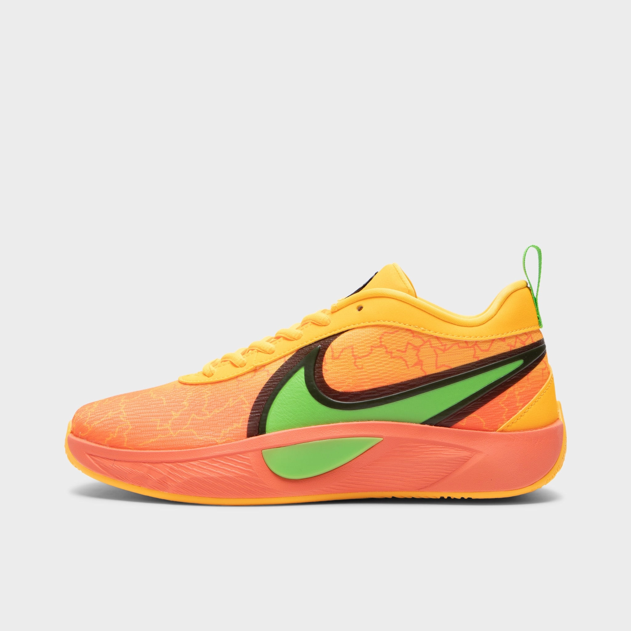 Nike Giannis Freak 6 GS Light Wild Mango / Action Green - Black Power Jump Arch Stability Feature