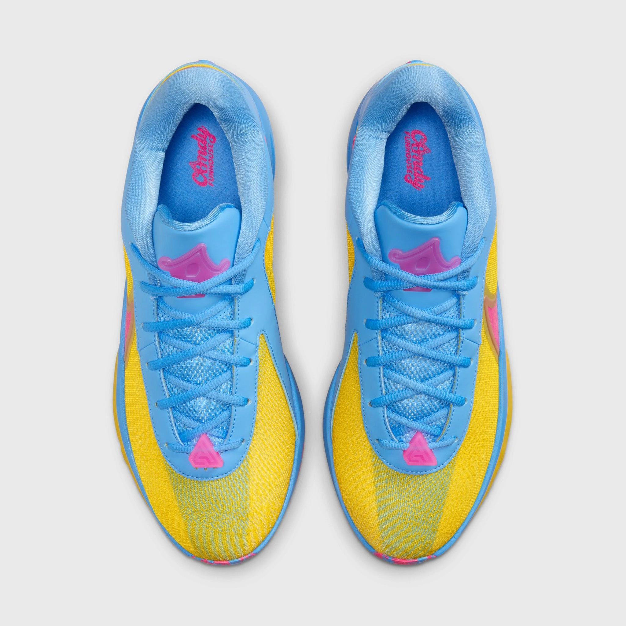 Nike Giannis Freak 6 "Candy Funhouse" Lightening / Hyper Pink - University Blue Movable