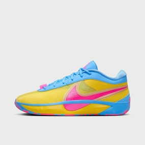 Nike Giannis Freak 6 "Candy Funhouse" Lightening / Hyper Pink - University Blue DurableOutsole Anti Skid