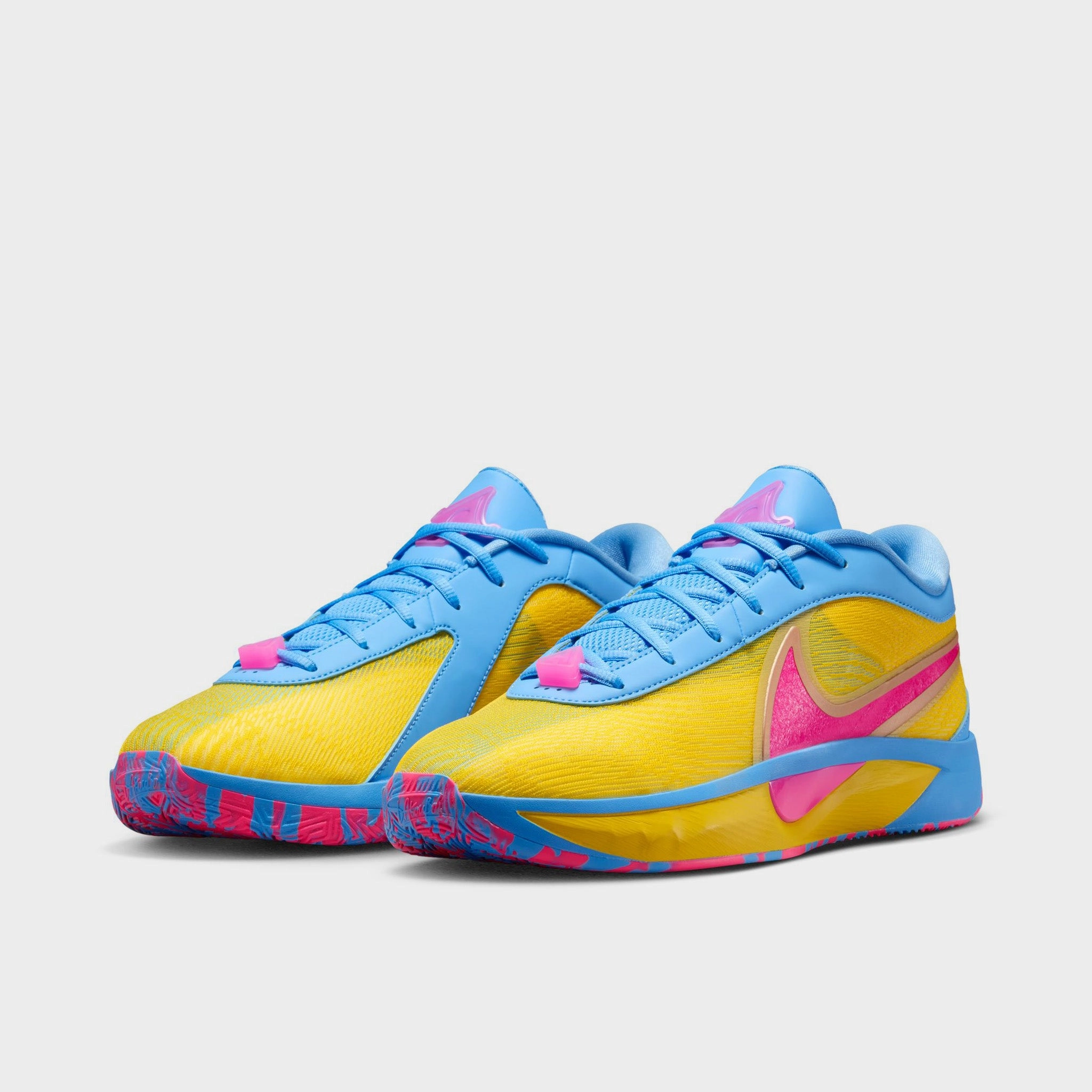 Nike Giannis Freak 6 "Candy Funhouse" Lightening / Hyper Pink - University Blue High Traction
