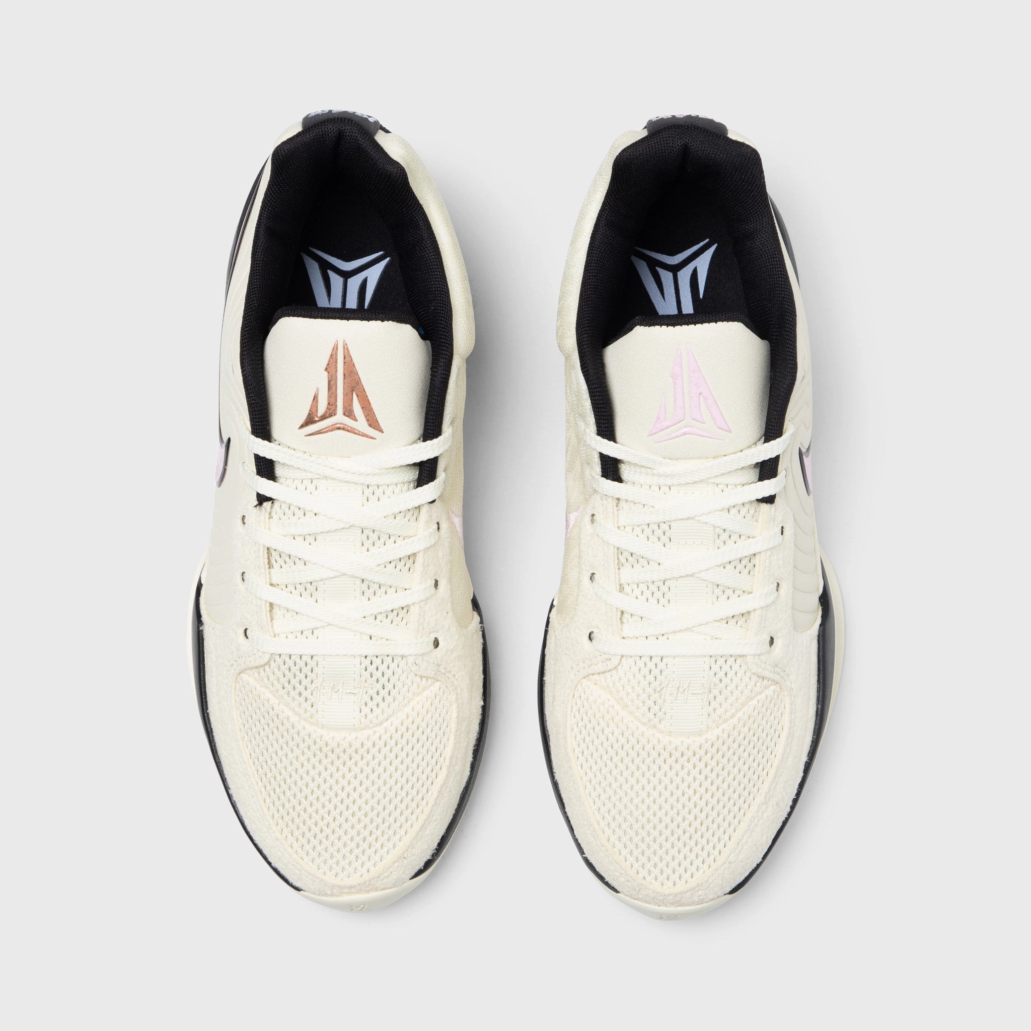 Nike Ja 2 Coconut Milk / Pink Foam - Black Ventilated Midsole Design