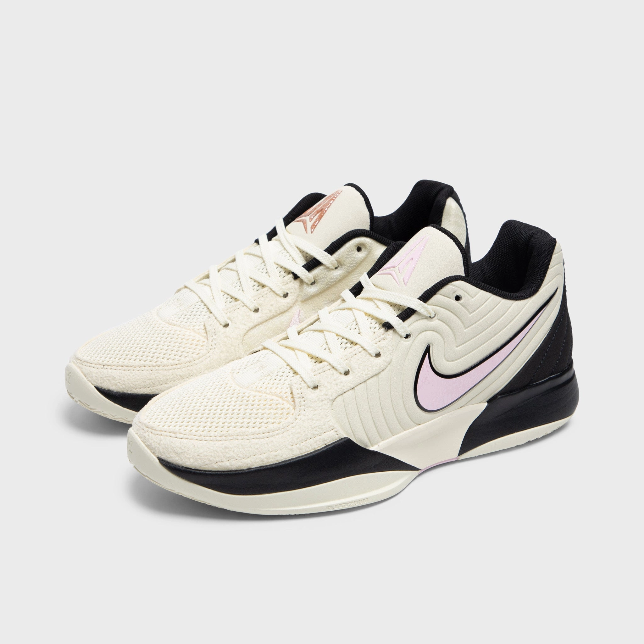 Comfort Promoting Nike Ja 2 Coconut Milk / Pink Foam - Black