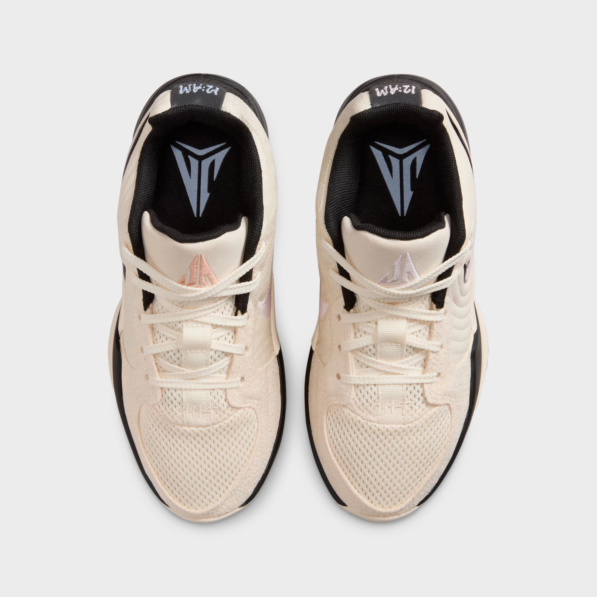 Traction Nodes Nike Ja 2 GS Coconut Milk / Pink Foam - Black