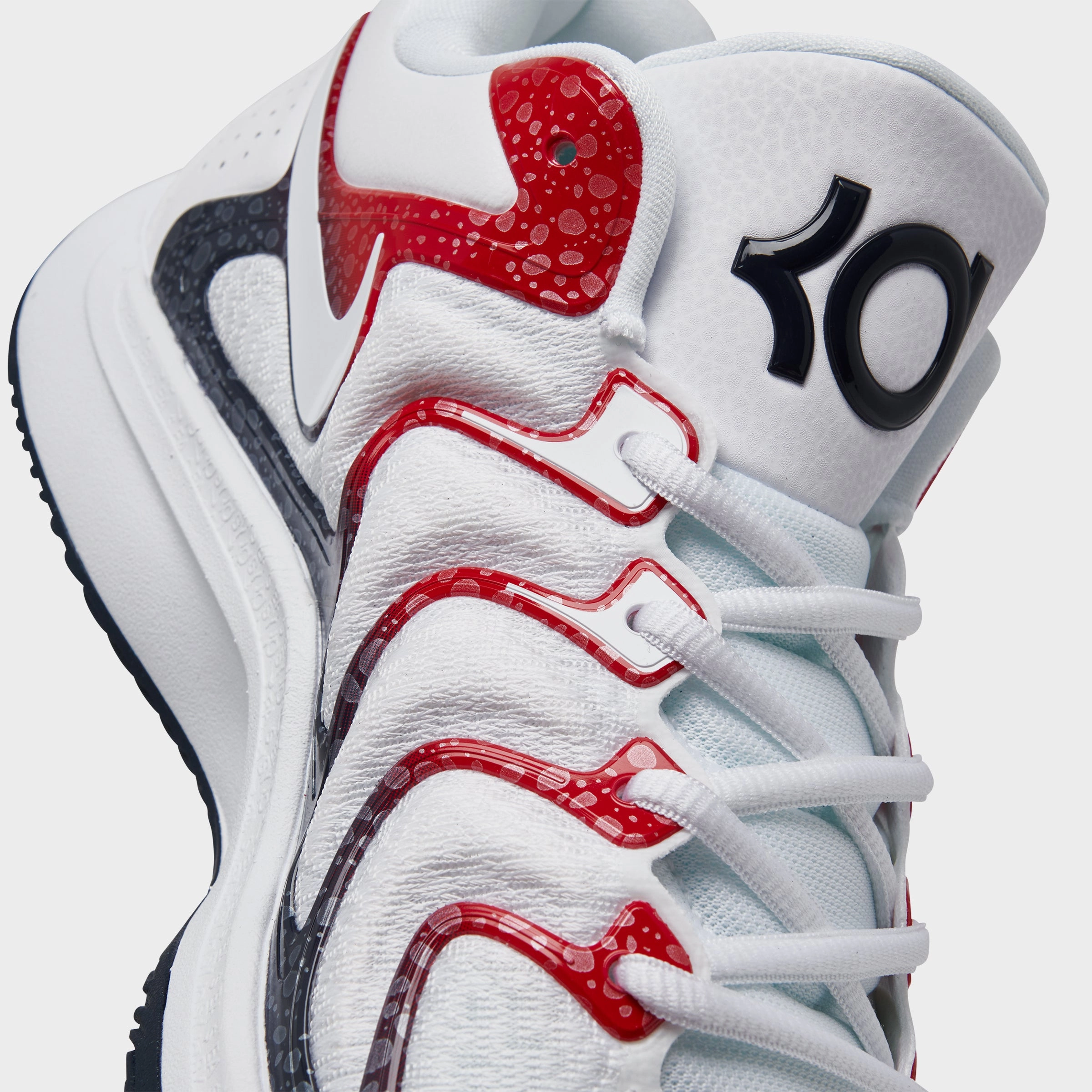 Dynamic Motion Wrapping Rollbar Support Nike KD17 White / Obsidian - University Red