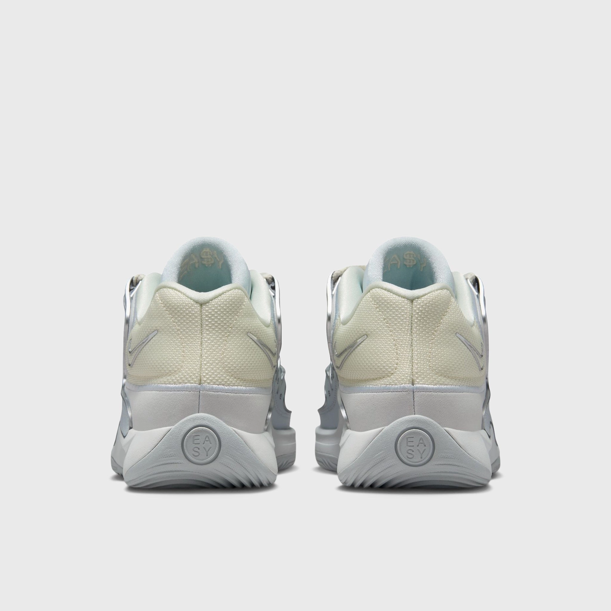 Team Gear Tuned Flex Zones Nike KD18 Pure Platinum / Wolf Grey - Summit White