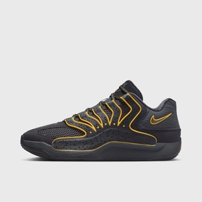 Nike KD 18 Black / University Gold - Anthracite Quick Pivot sports