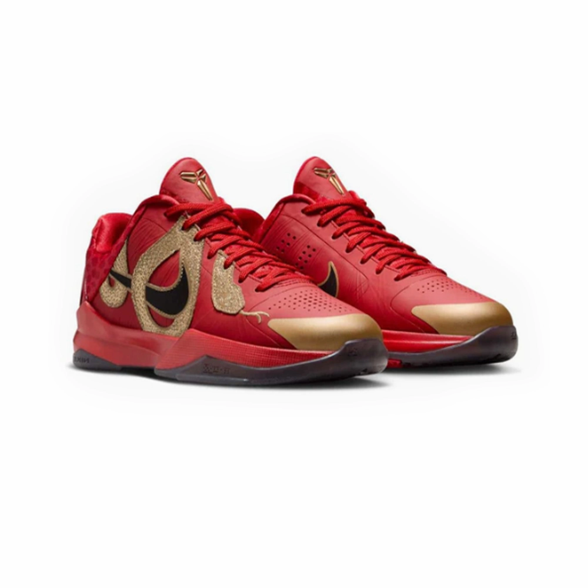 Nike Kobe 5 Year of the Mamba 'University Red' GS (2025) Sneakers Platform Sole Tensile Reinforced Eyelets