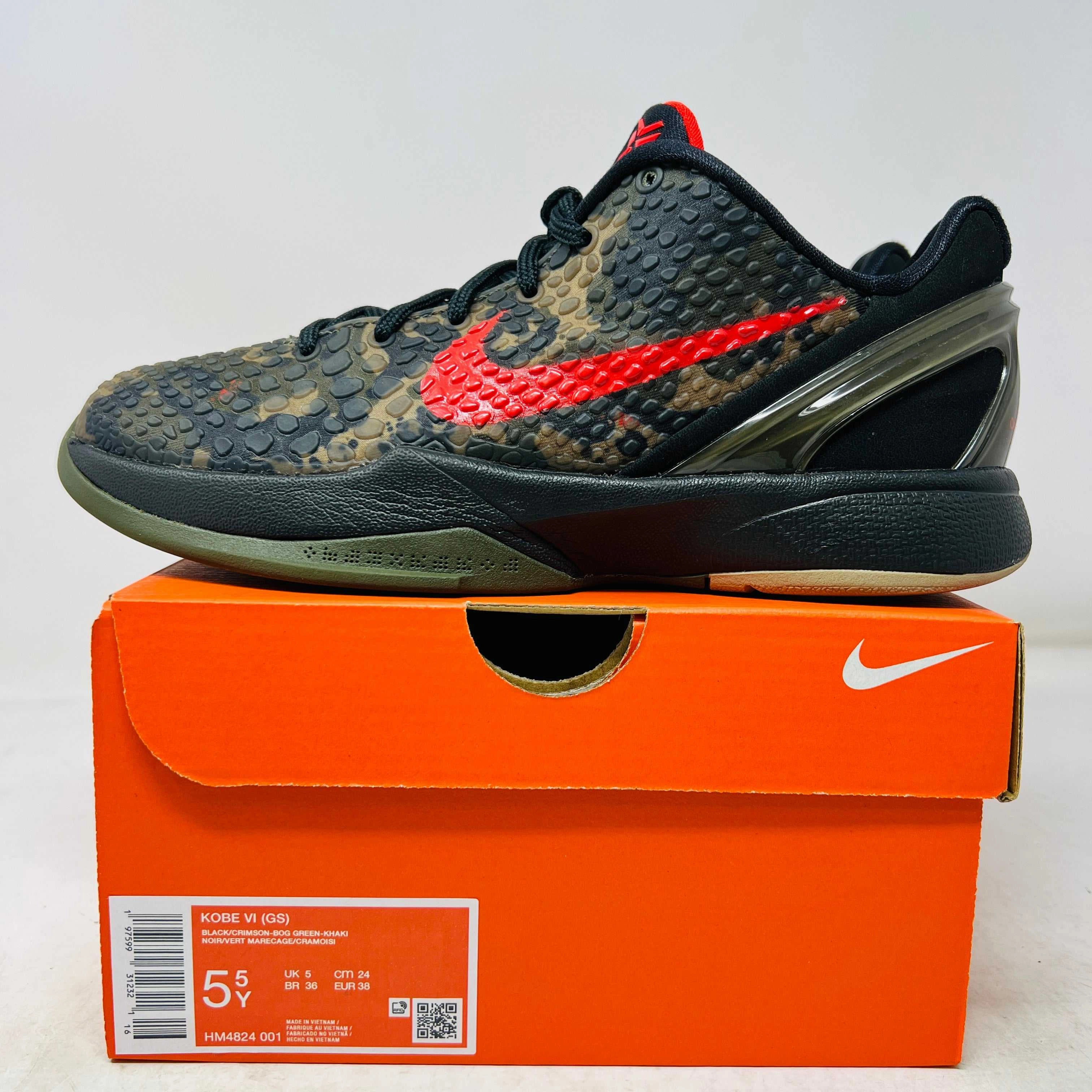 Rigid Medial Post Nike Kobe 6 Protro Italian Camo (2024) (GS)