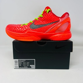 Nike Kobe 6 Protro Reverse Grinch Comfortable Straps Outdoor Use