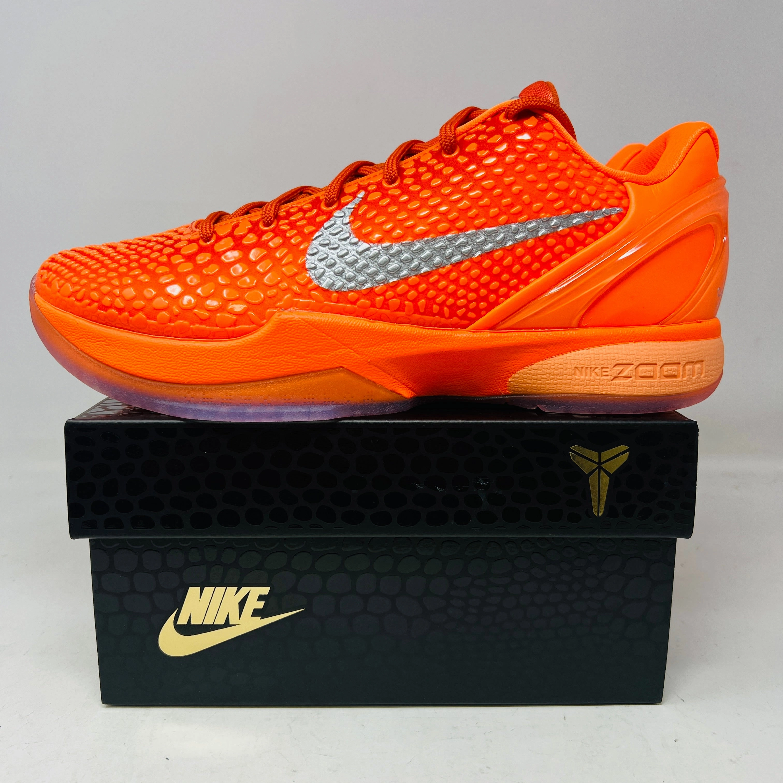 Nike Kobe 6 Protro Total Orange Seamless Upper Integration WideFit