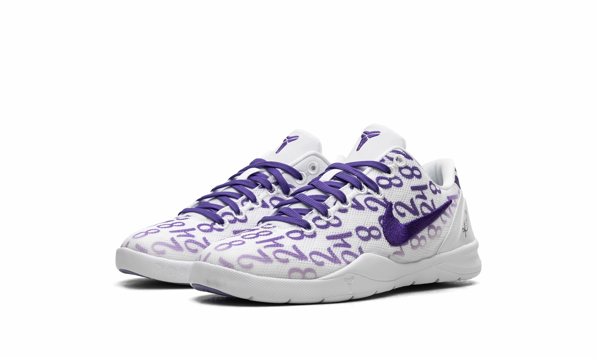 Nike Kobe 8 Protro PS "Court Purple" Easy On And Off Light cushion