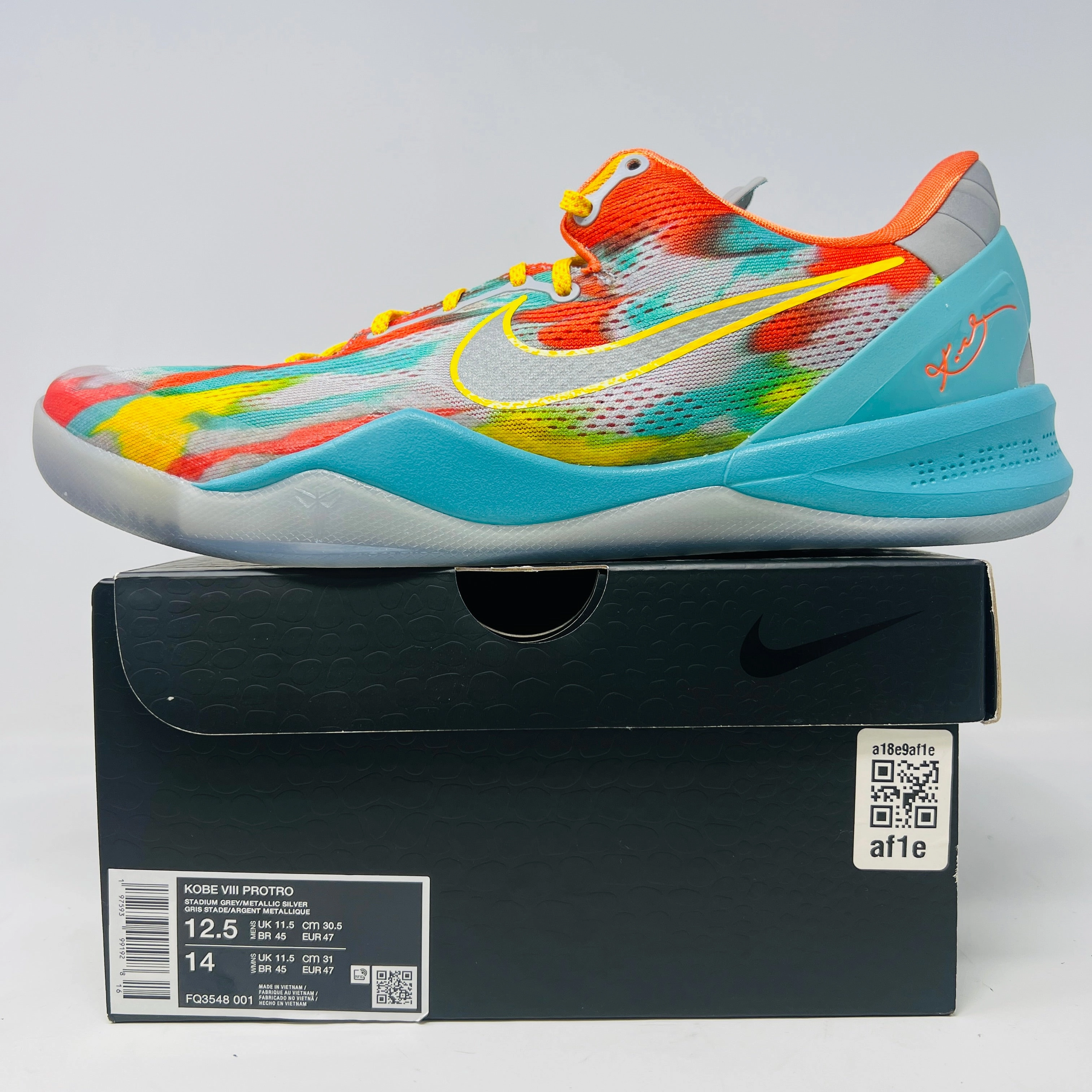 Responsive Forefoot Padding Nike Kobe 8 Protro Venice Beach