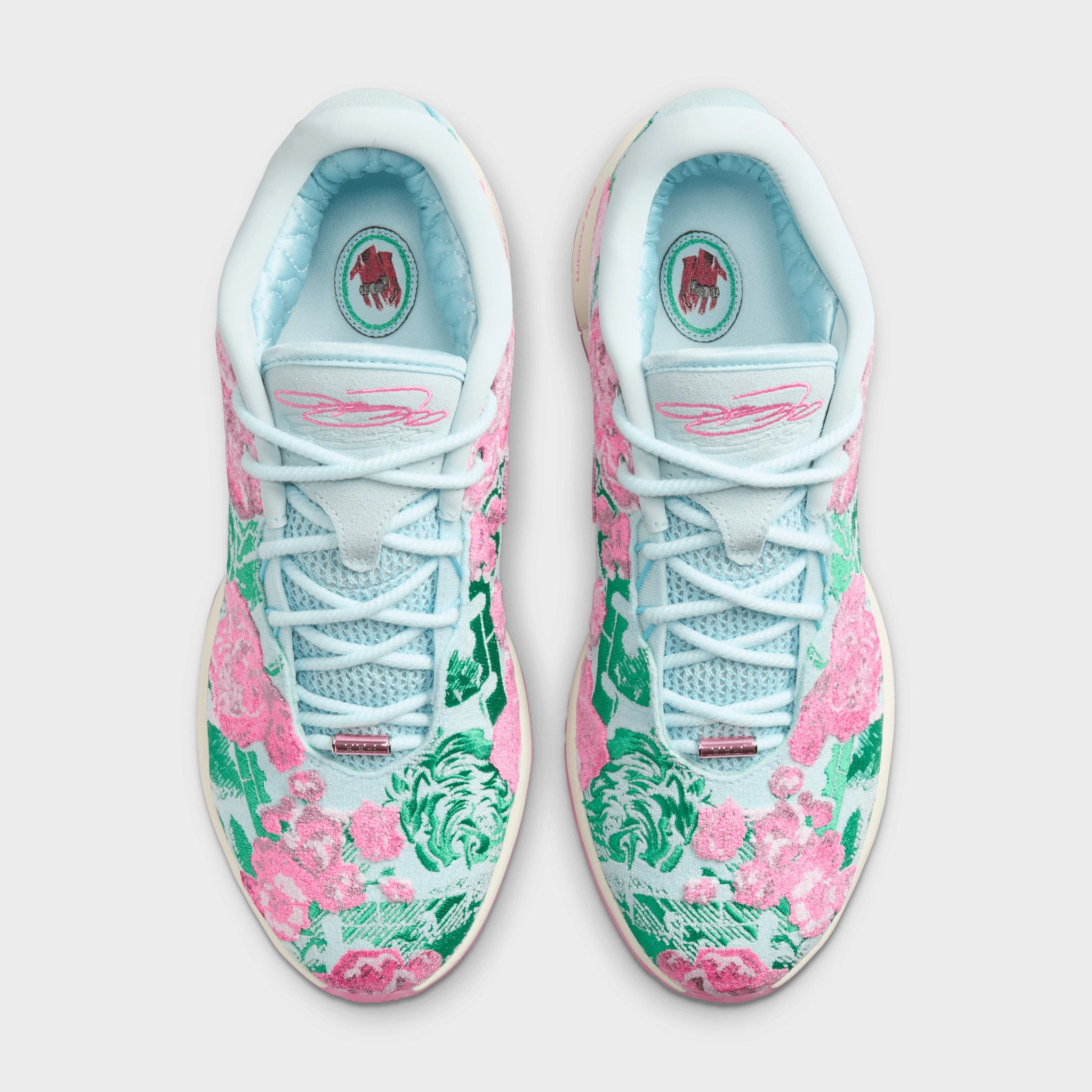 Nike Lebron XXI Premium Glacier Blue / Coconut Milk - Stadium Green Anti Friction Lightweight