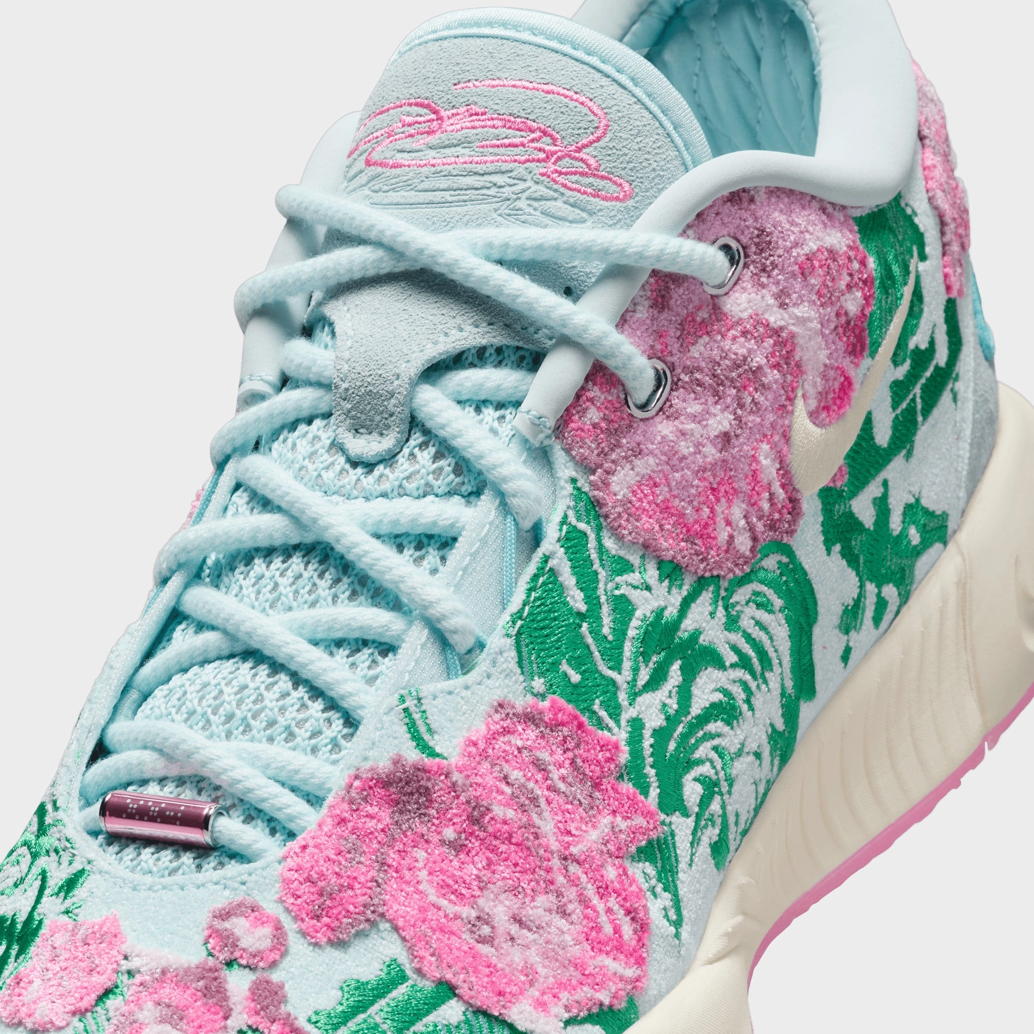 Nike Lebron XXI Premium Glacier Blue / Coconut Milk - Stadium Green Optimal Flexibility Anti   Slip