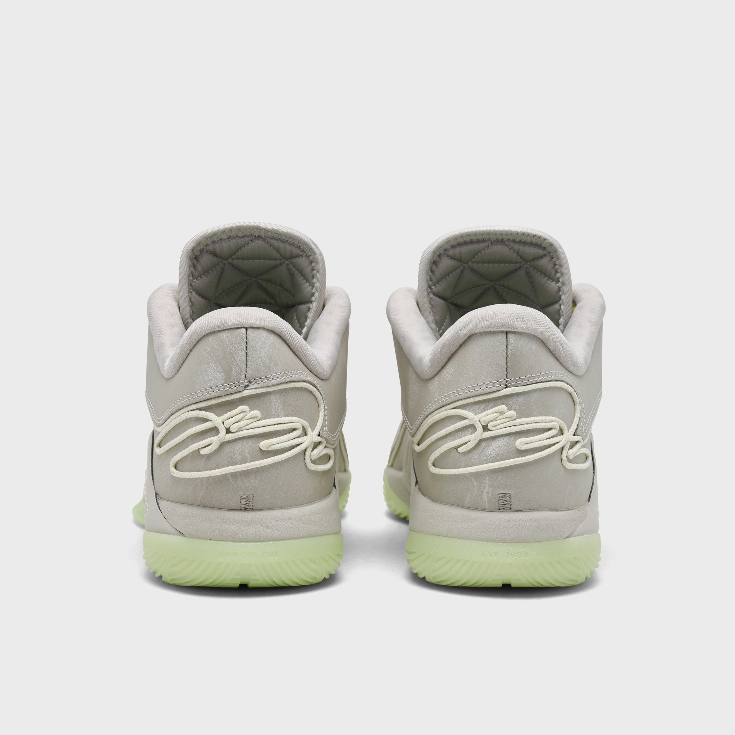 Low   Top Style Nike Lebron XXII Light Bone / Soft Pearl - Vapor Green