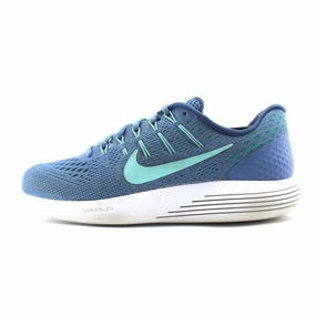 NIKE LUNARGLIDE 8 running with a safety light sports competition running gear