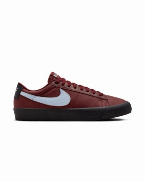 Cushioned Midsole Geometry Travel Ready Nike SB Blazer Low Pro GT - Dark Team Red / LT Armory Blue