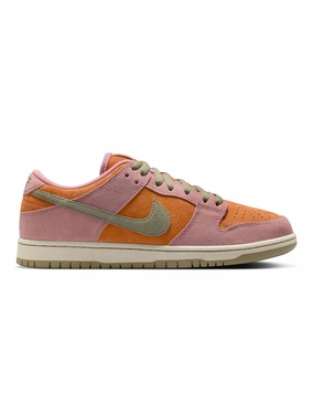 Nike SB Dunk Low Pro - Red Stardust / Neutral Olive - Monarch Flex Notch