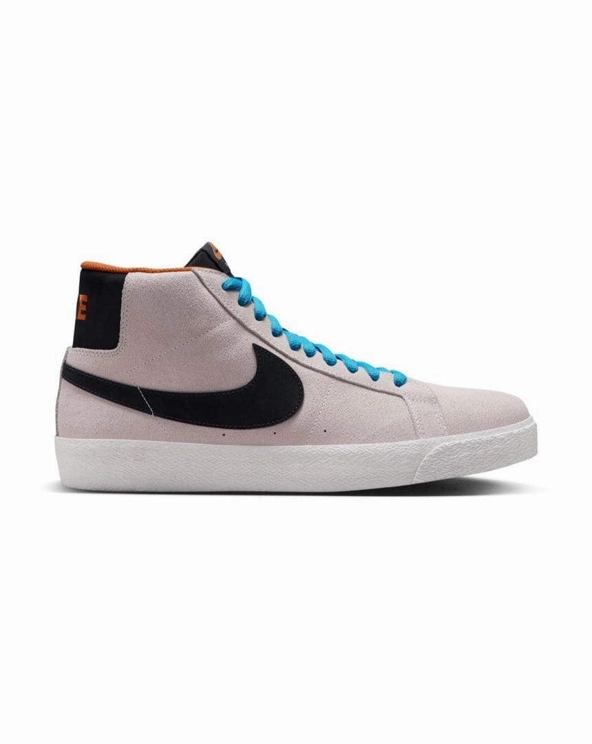 Loose Fit Lace Up Style Nike SB Zoom Blazer Mid Electric - Phantom / Black - Monarch