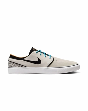 Nike SB Zoom Janoski OG  Electric - Phantom / Chlorine Blue Static Dissipation hook and loop closure