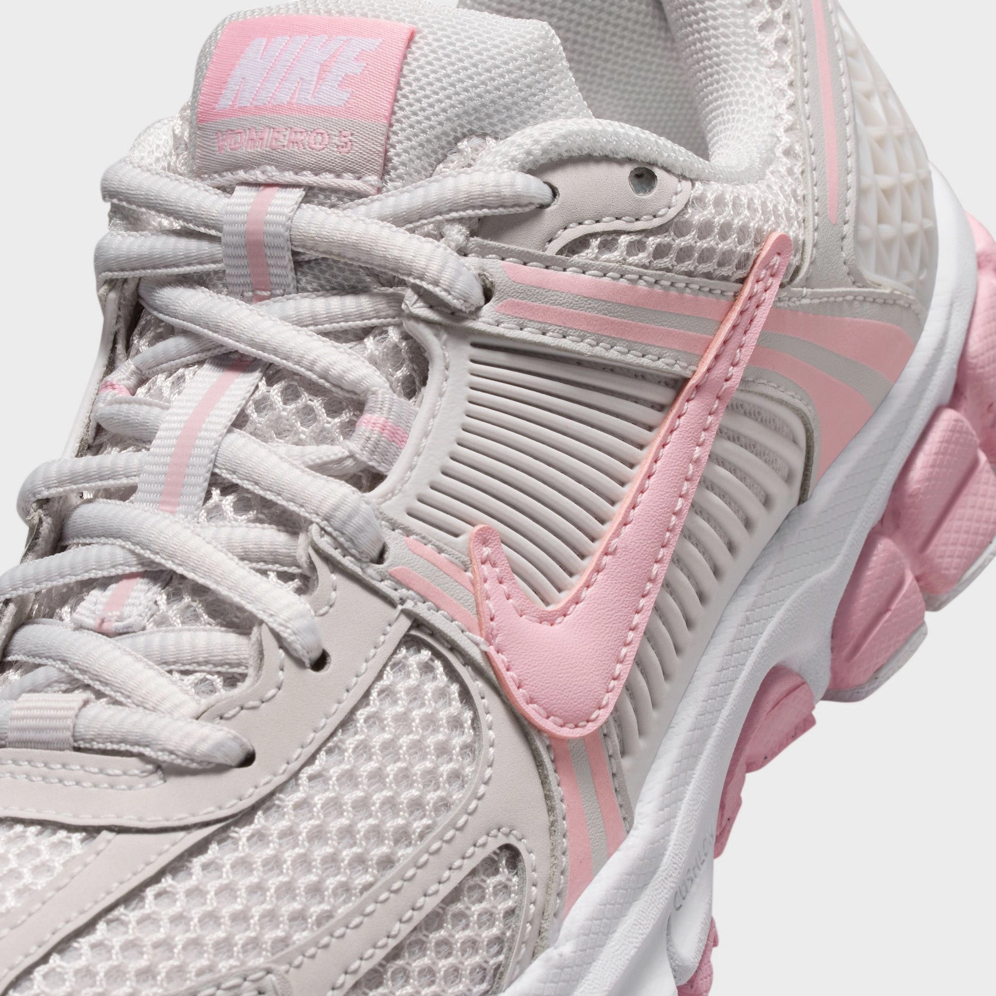 Nike Vomero 5 GS Vast Grey / Medium Soft Pink - White Secure Motion