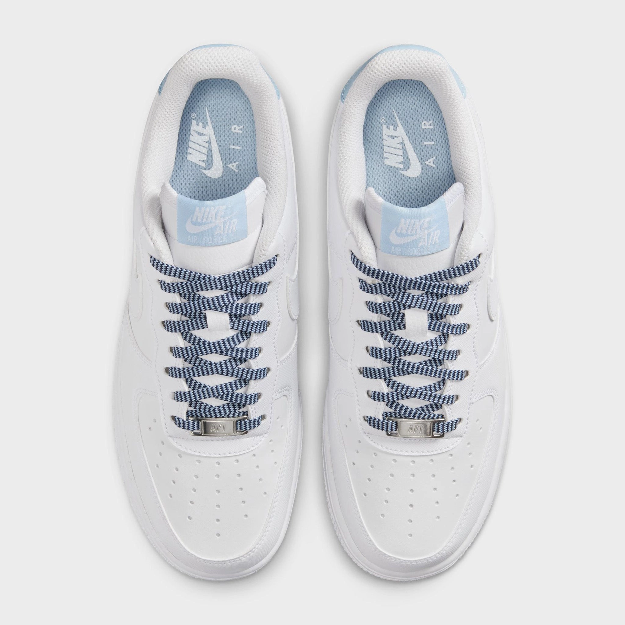Nike Women's Air Force 1 '07 Next Nature White / Light Armory Blue Max Flex