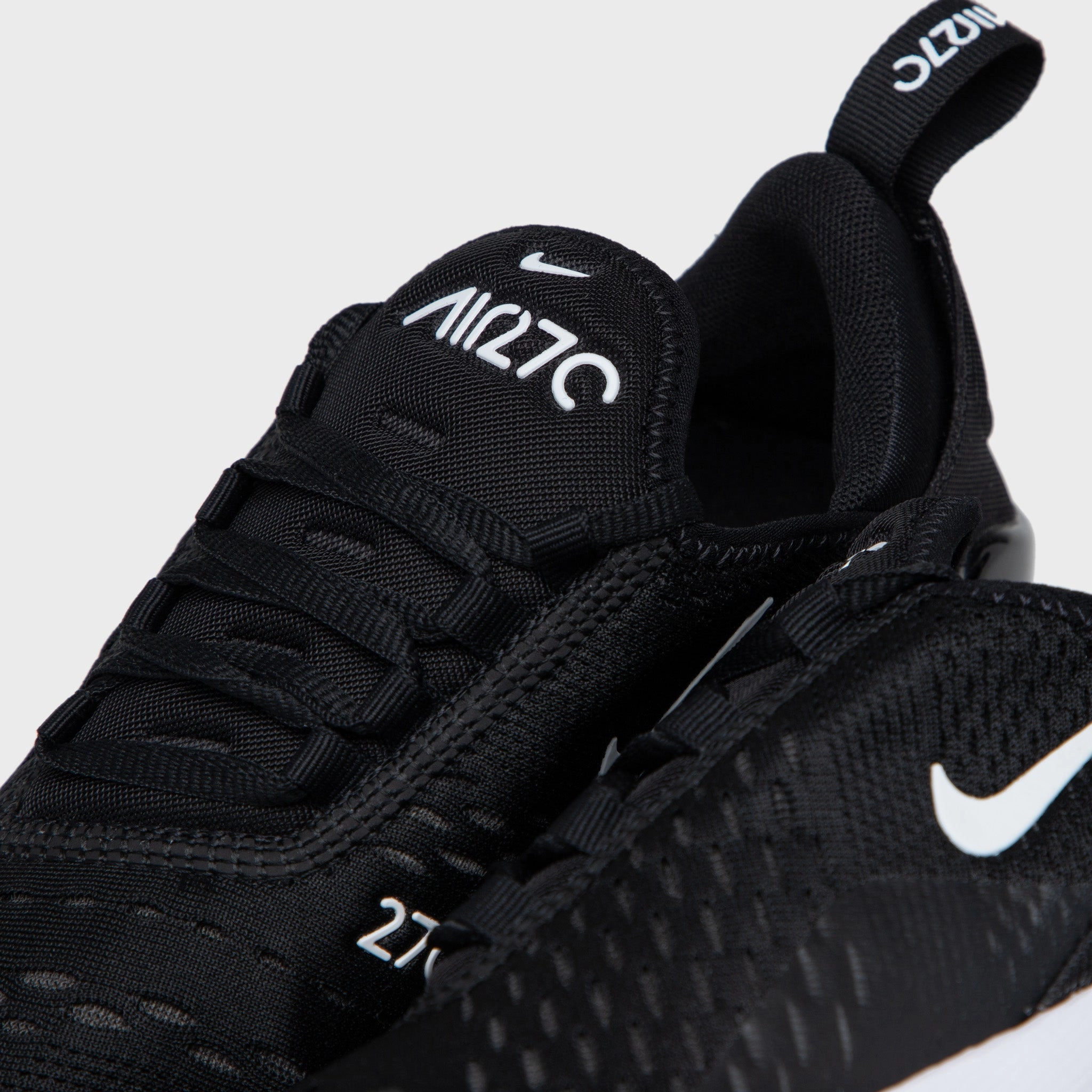 Textile Upper Abrasion resistant Nike Women's Air Max 270 Black / Anthracite - White