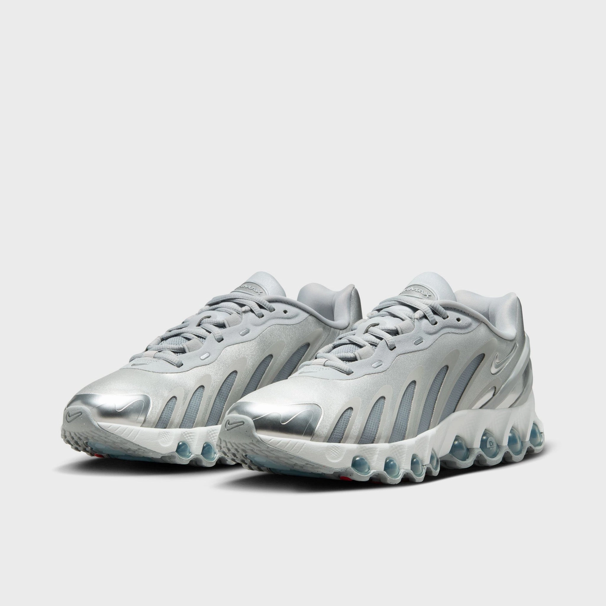 Nike Women's Air Max DN8 Wolf Grey / Metallic Silver - Off White All Occasion Mobility Boost