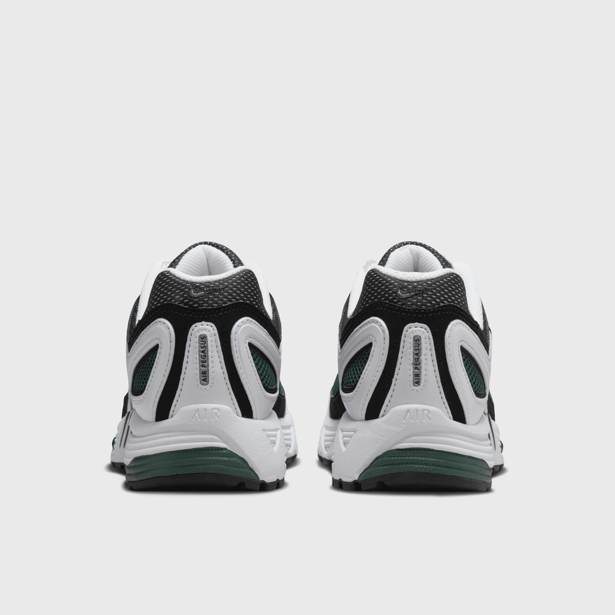 Nike Women's Air Pegasus 2005 White / Vintage Green - Black Lightweight Sleek Finish