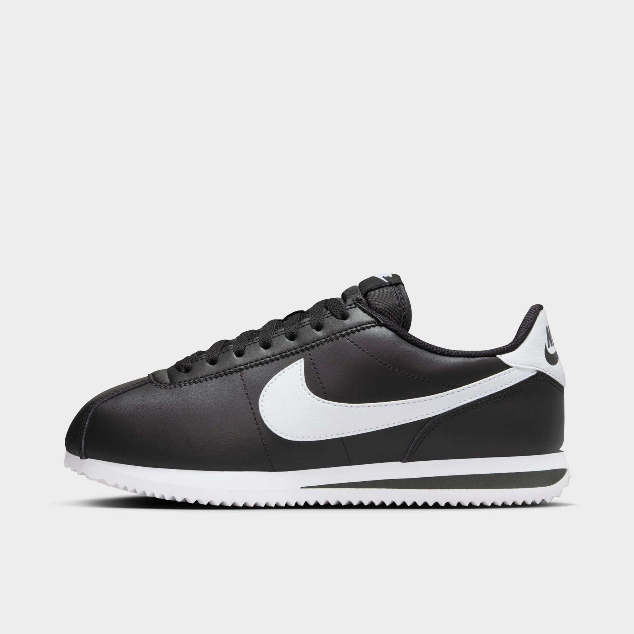 Nike Women's Cortez Black / White Minimal Style