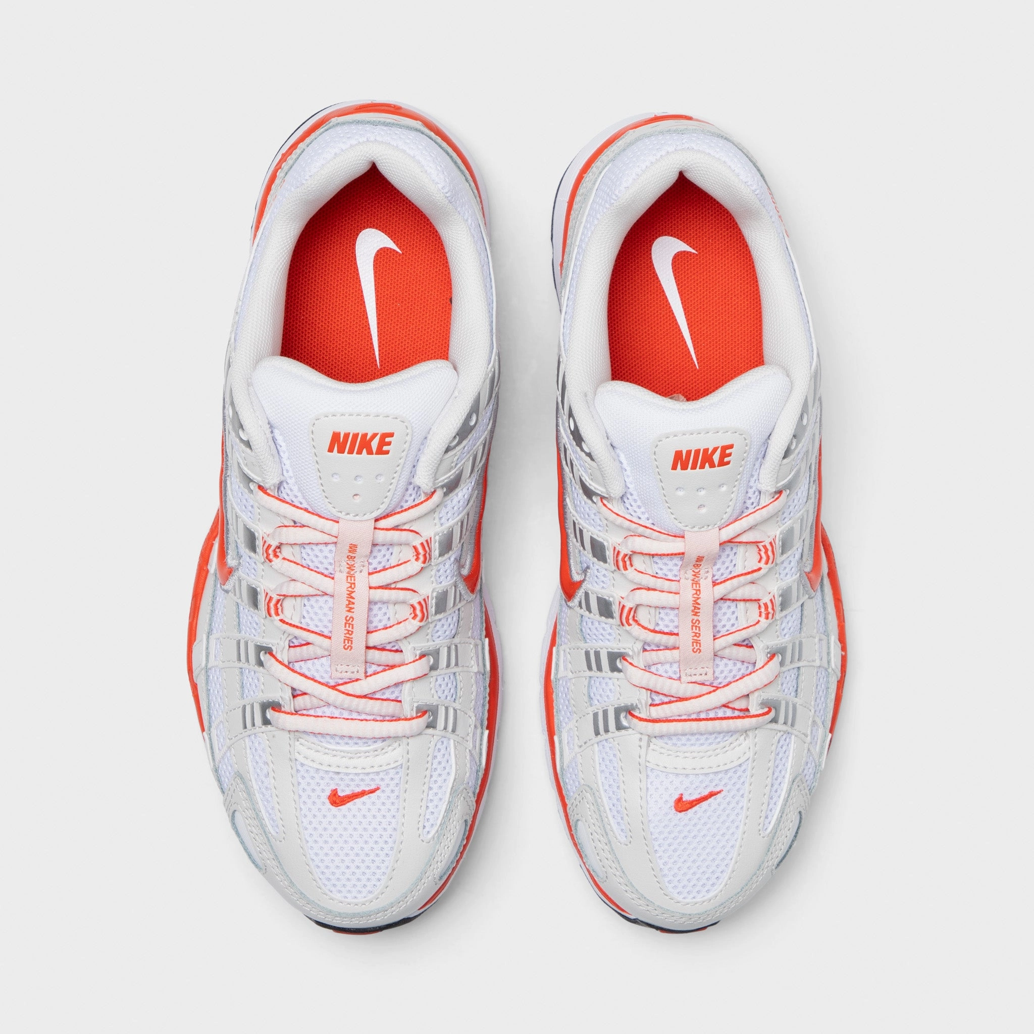 Nike Women's P-6000 White / Picante Red - Platinum Tint Light Hike Local Go