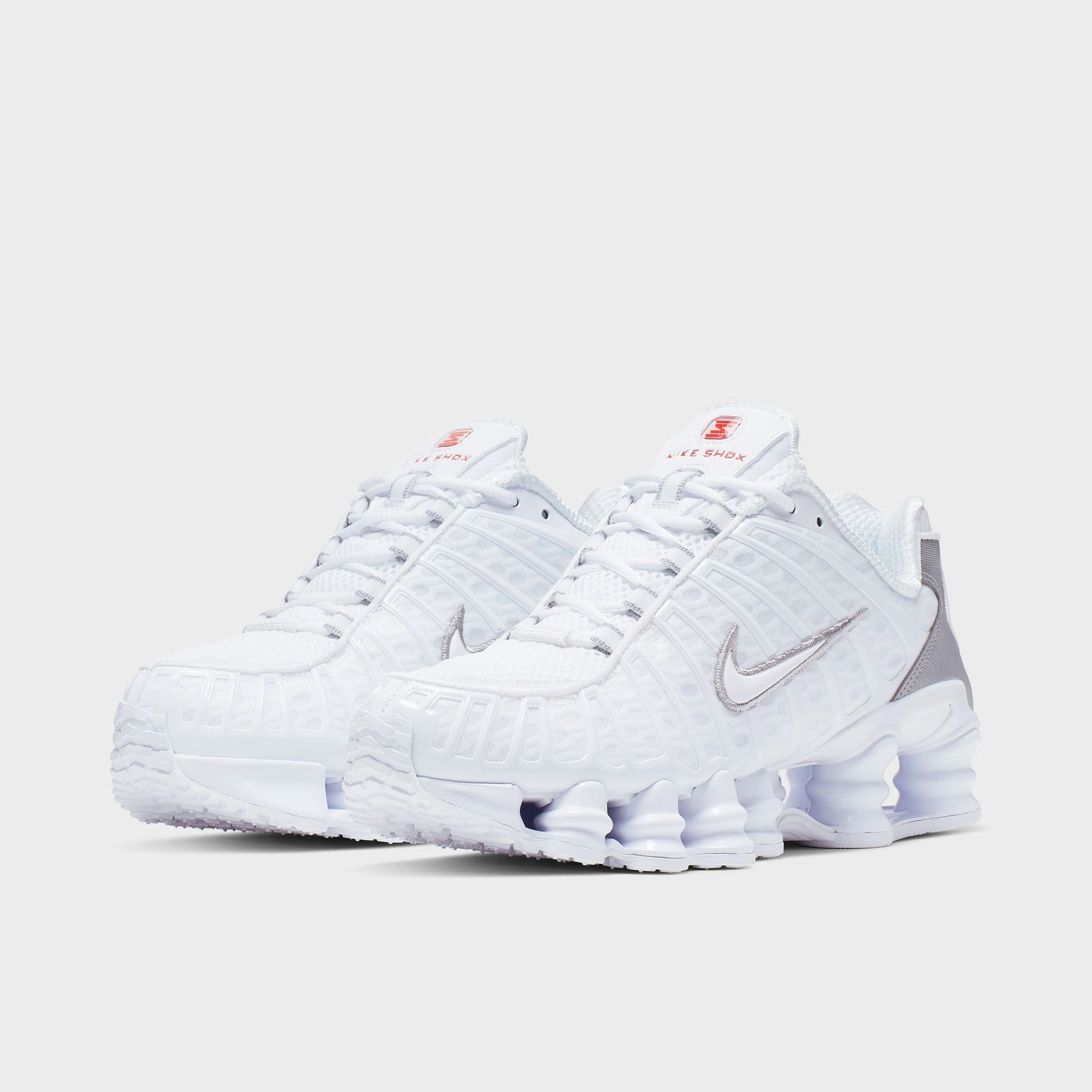 Outdoor Day Nike Women's Shox TL White / White - Metallic Silver