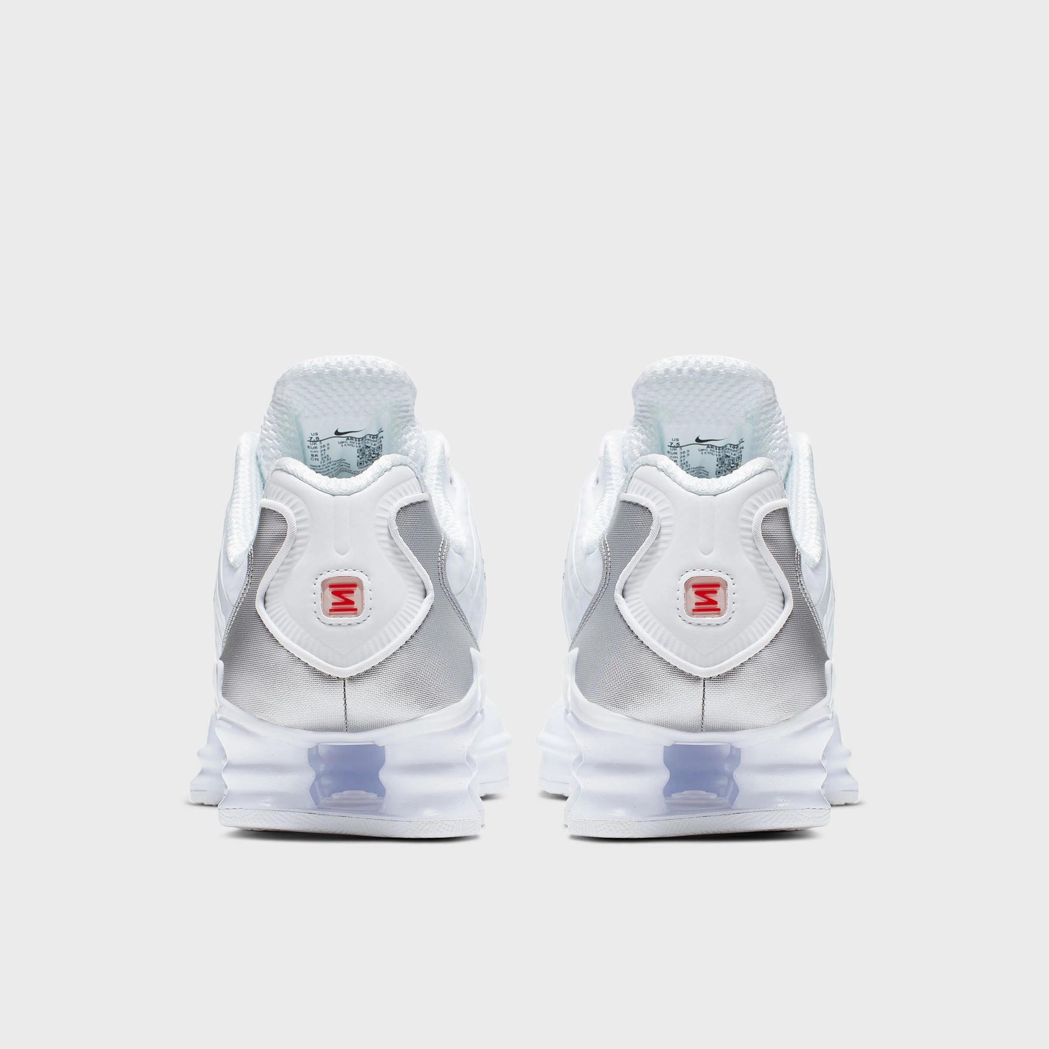 Quick Wear play time Nike Women's Shox TL White / White - Metallic Silver
