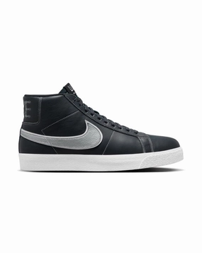 Mid Top Style Running Style Nike Zoom Blazer Mid MS QS - Blackened Blue / Wolf Grey