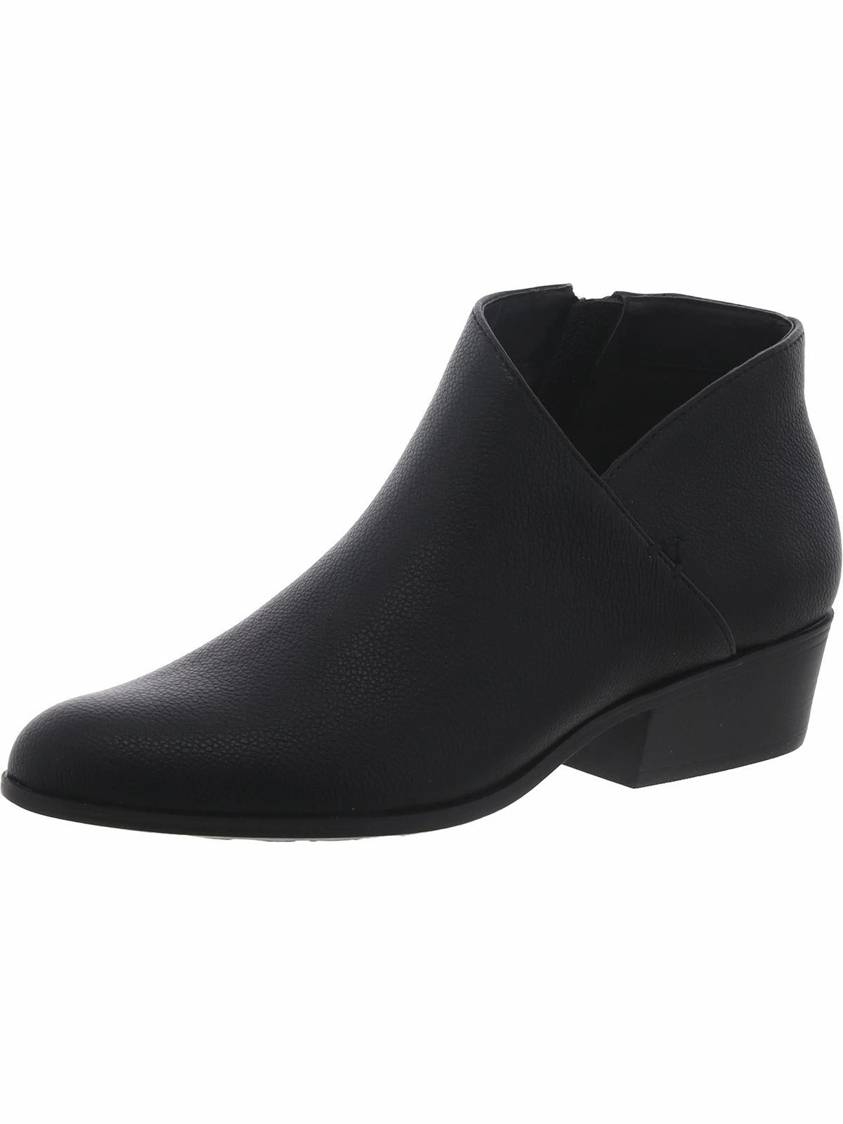 Protective Upper Mud Resistant Mountain Climber cayu Womens Faux Leather Asymmetric Ankle Boots