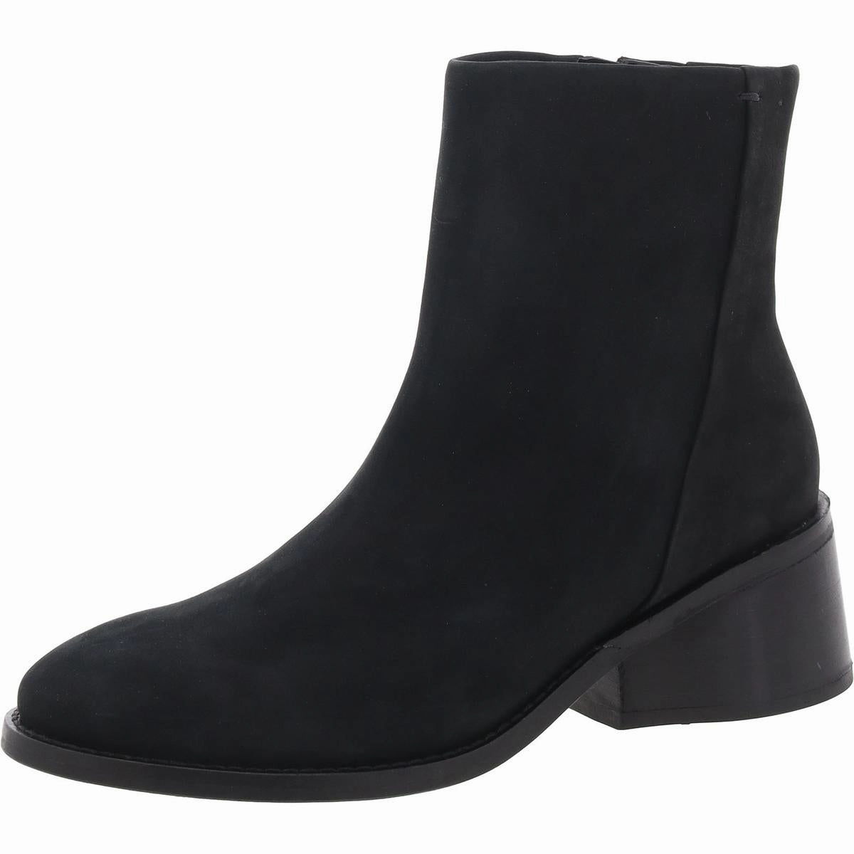 Insulated Cold Climate Cushioned Step River Crossing CADDIER Womens Leather Zipper Ankle Boots