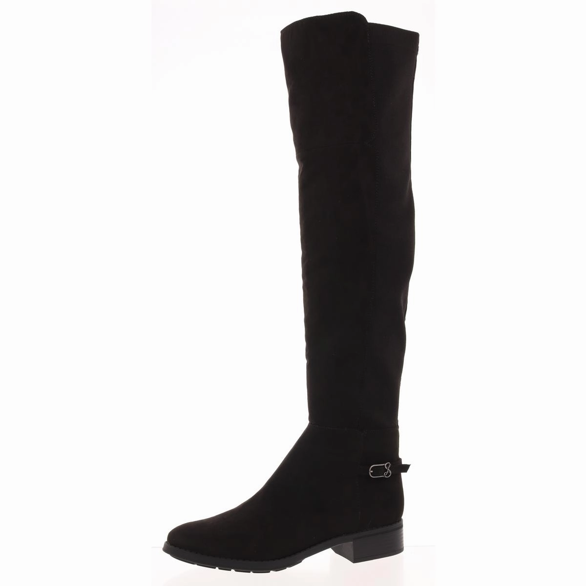 Peyton Womens Pull On Tall Over-The-Knee Boots Sleek Finish Durable Shell Cold Climate