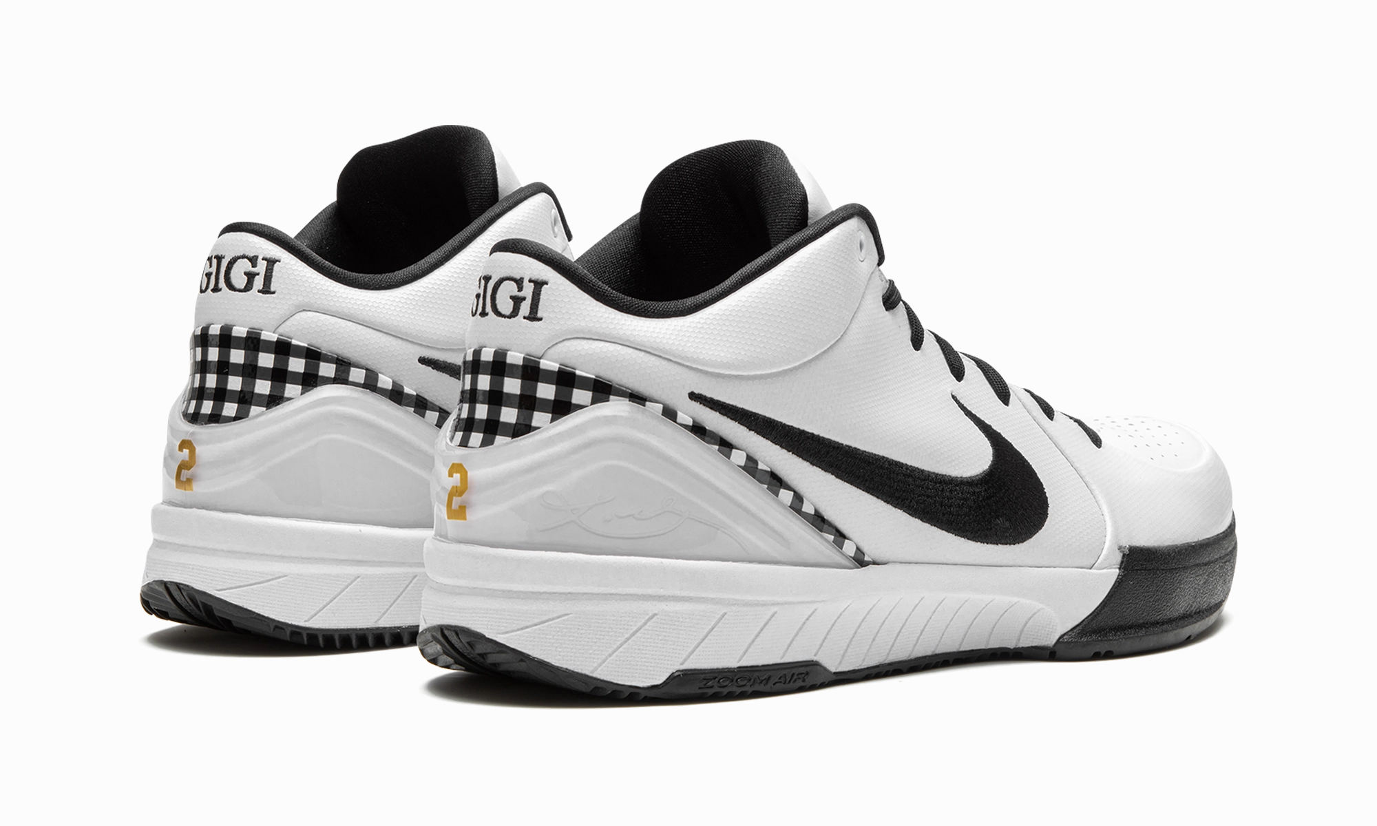 Youth Game Ready Ankle Support Collar Zoom Kobe 4 Protro "Mambacita Gigi"