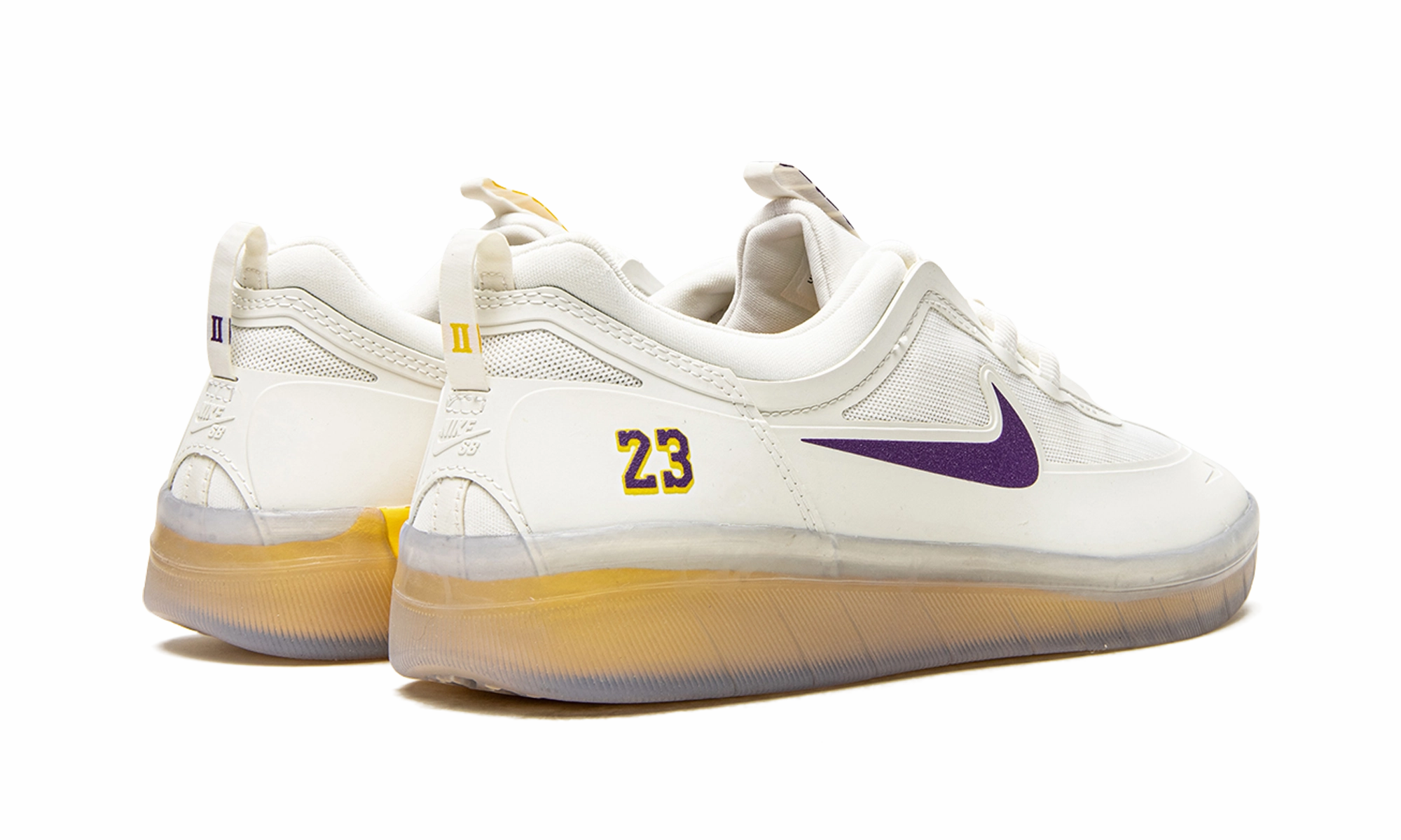 SB Nyjah Free 2 "LA Lakers- LeBron James" Precision Stitching Moisture Wicking Liner