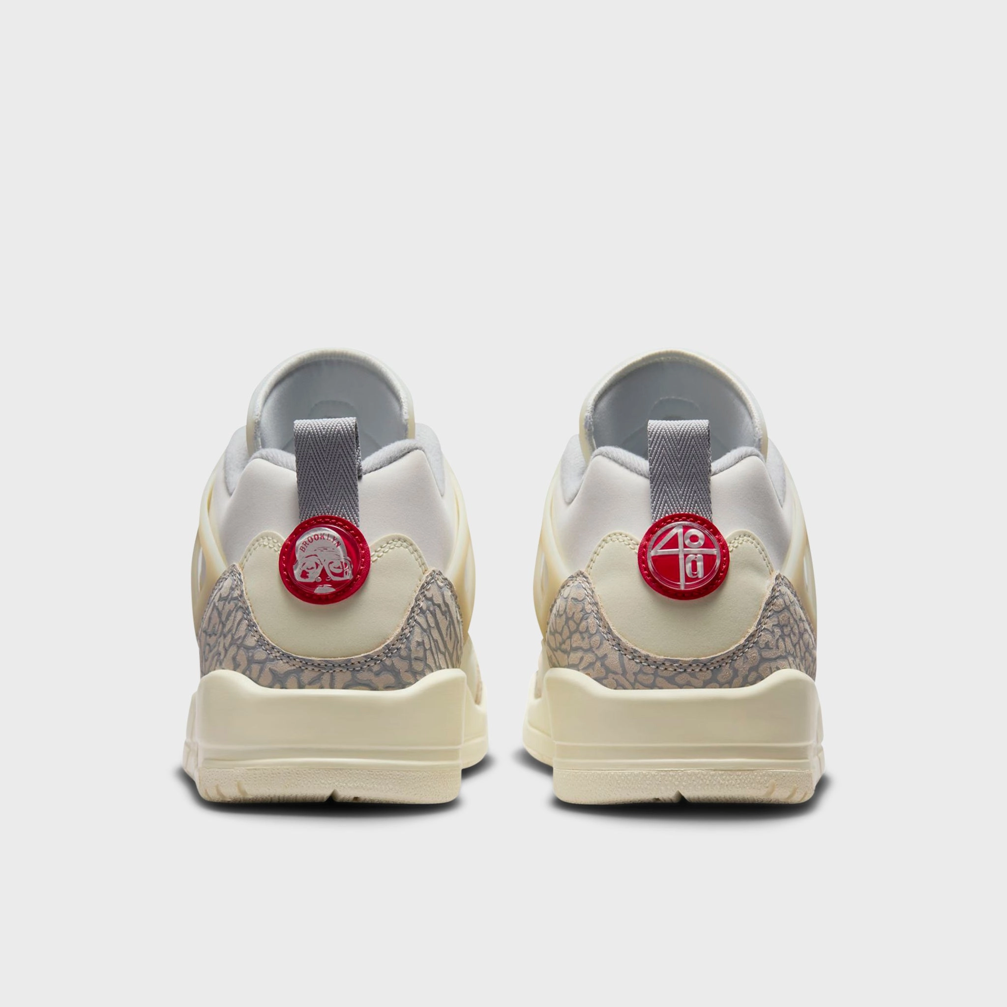 Elastic Lacing Enhanced Performance Jordan Spizike Low Sail / University Red - Coconut Milk