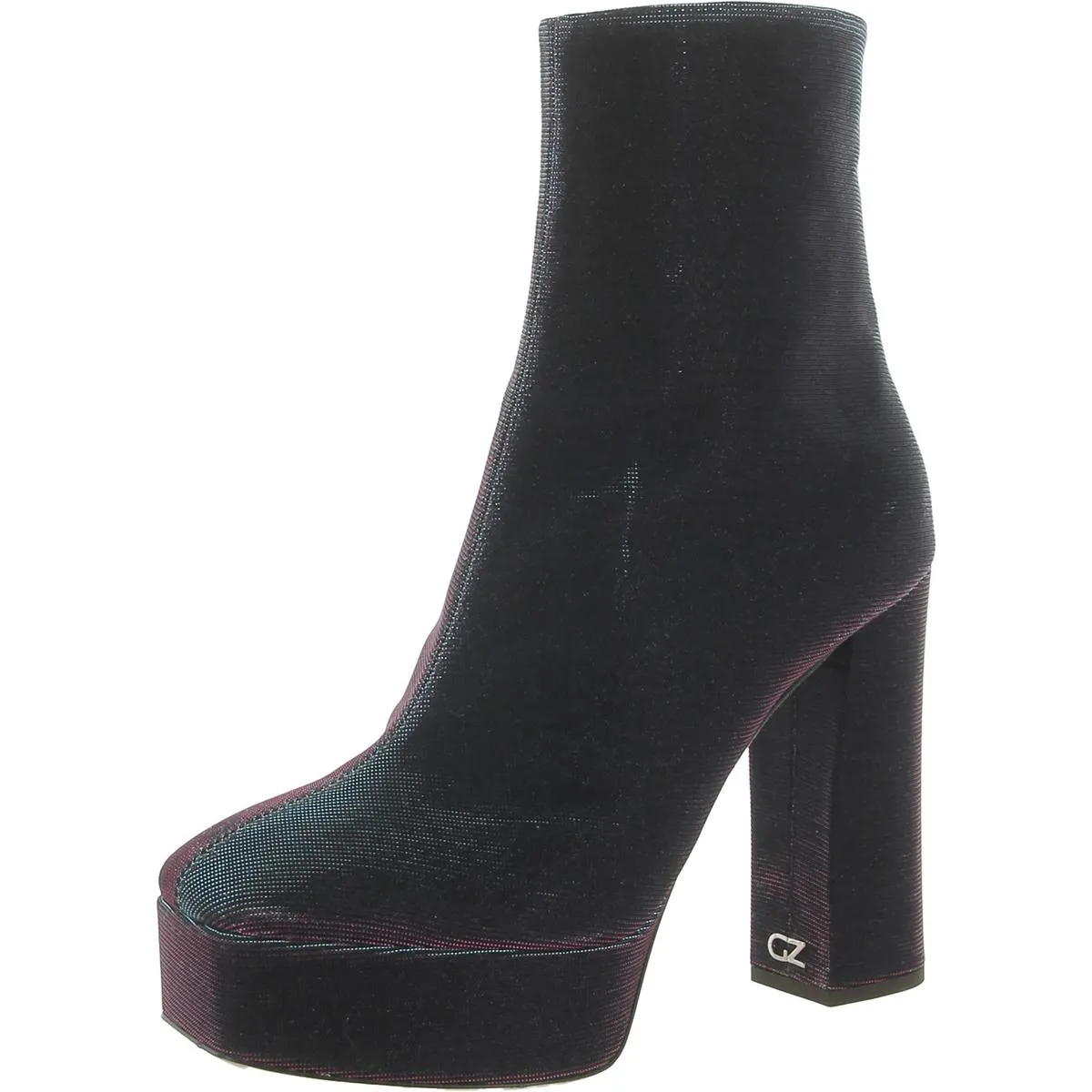 Archaeologist Padded Tongue Notturna  Womens Iridescent Square Toe Mid-Calf Boots