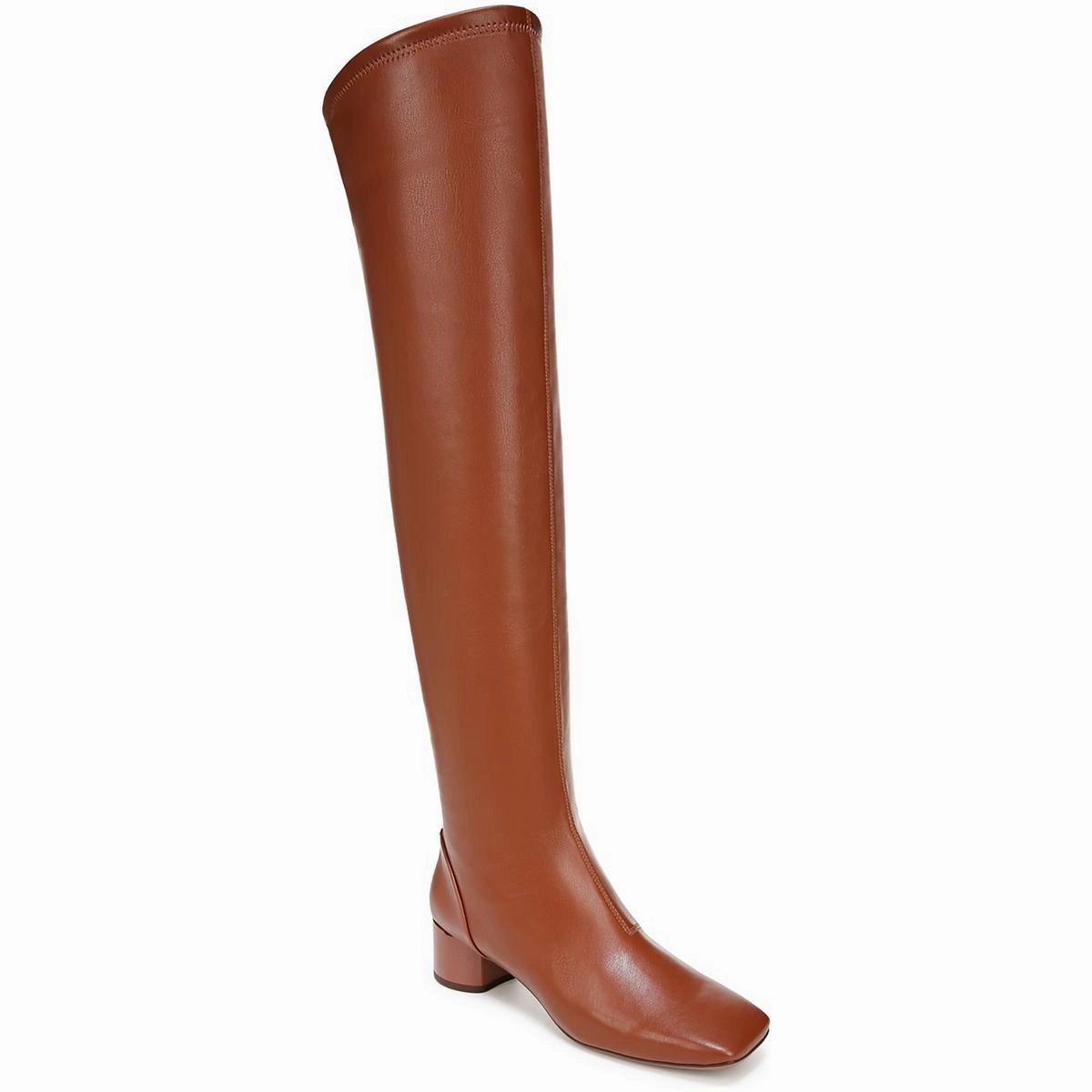 Classic Style Novara Womens Pull On Square Toe Over-The-Knee Boots